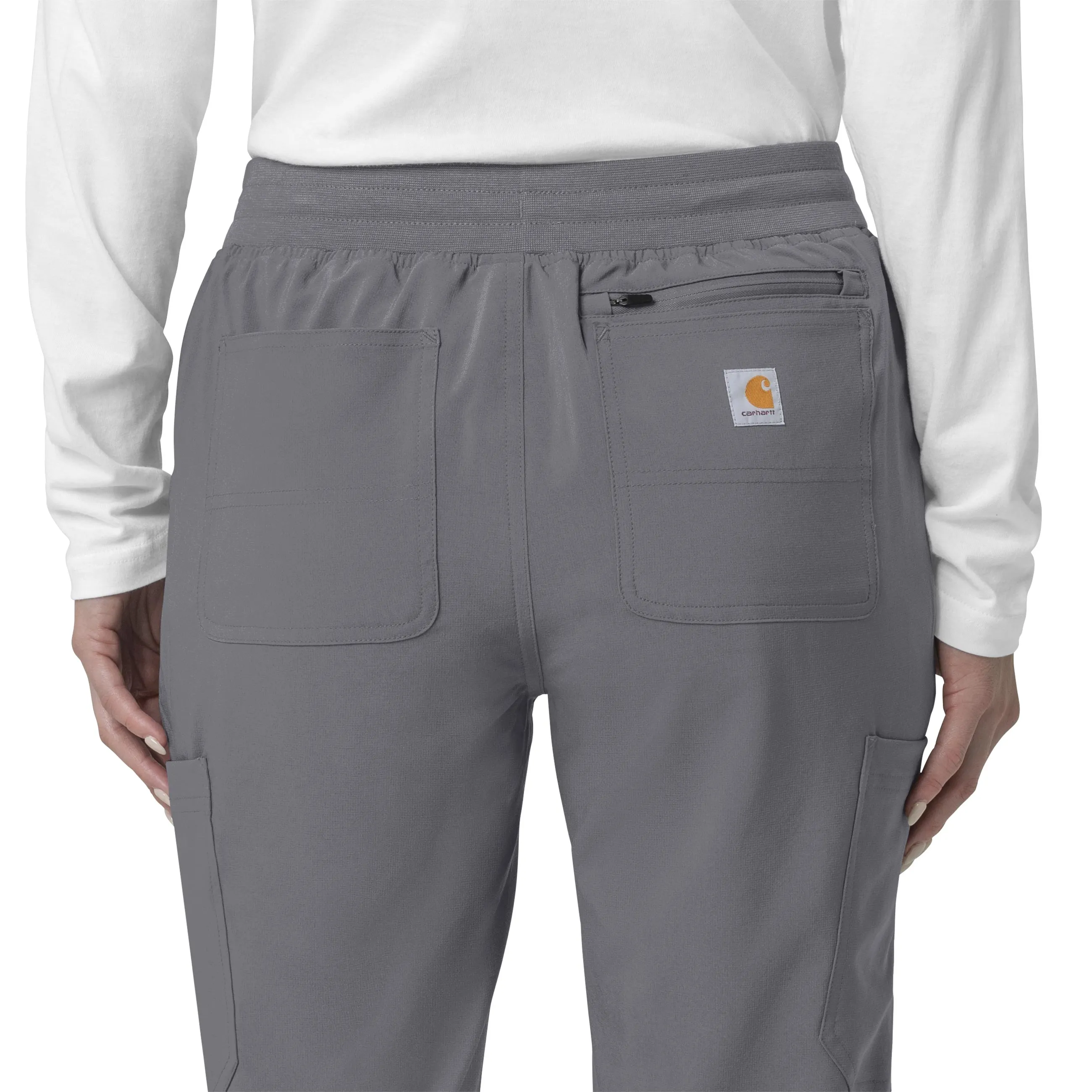 Force Cross-Flex C53110 Cargo Jogger Scrub Pants Pewter