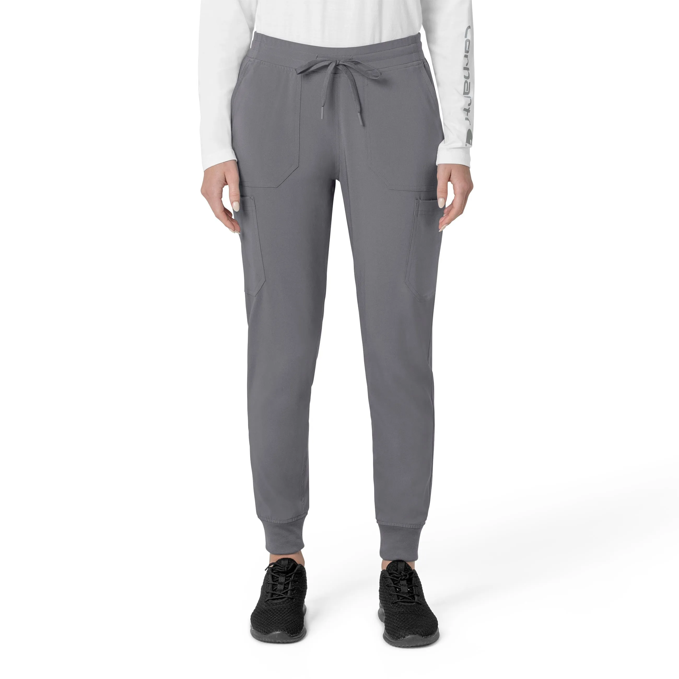 Force Cross-Flex C53110 Cargo Jogger Scrub Pants Pewter