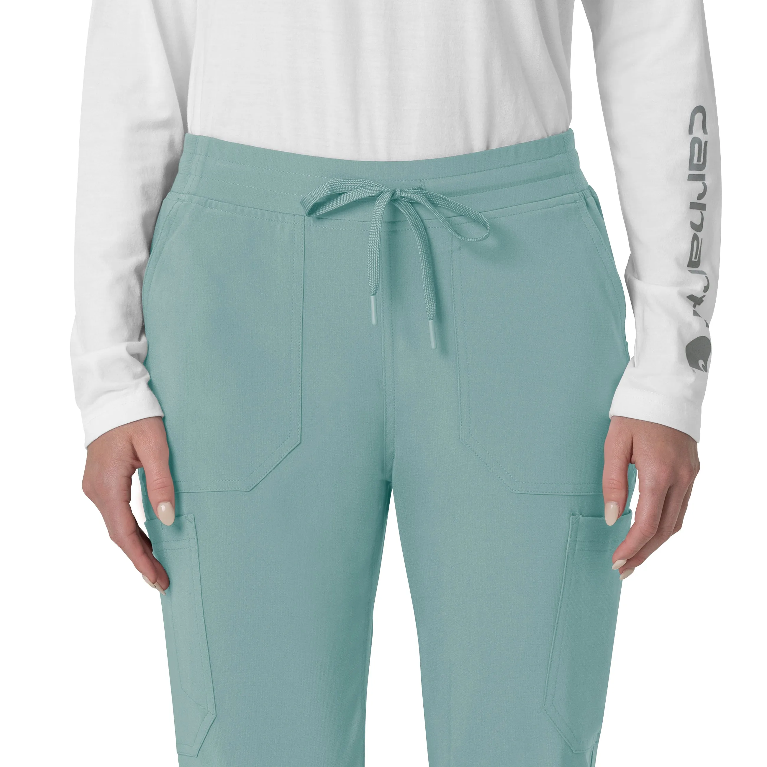 Force Cross-Flex C53110 Cargo Jogger Scrub Pants Summer Blue