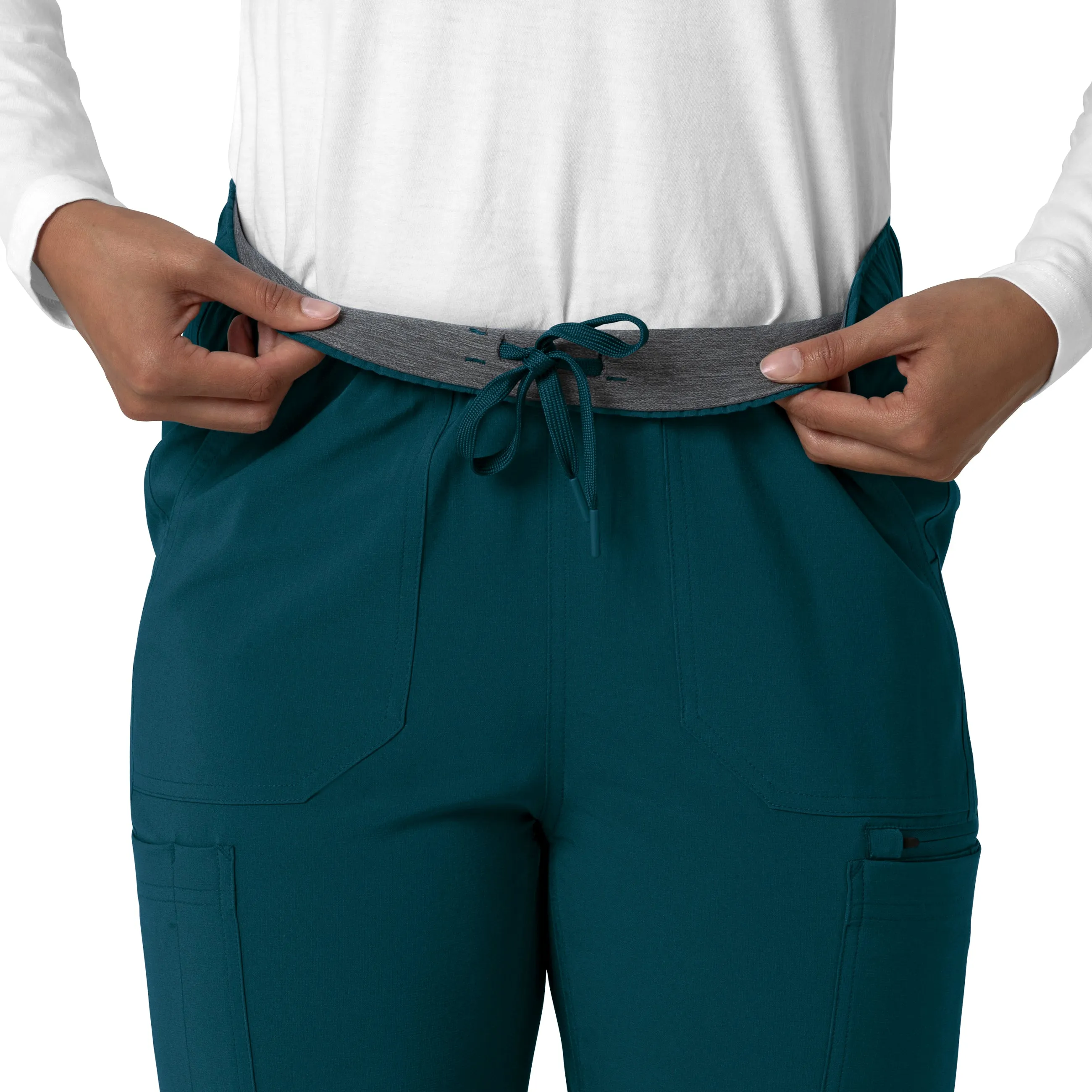 Force Cross-Flex C53210 Straight Leg Cargo Scrub Pants Caribbean