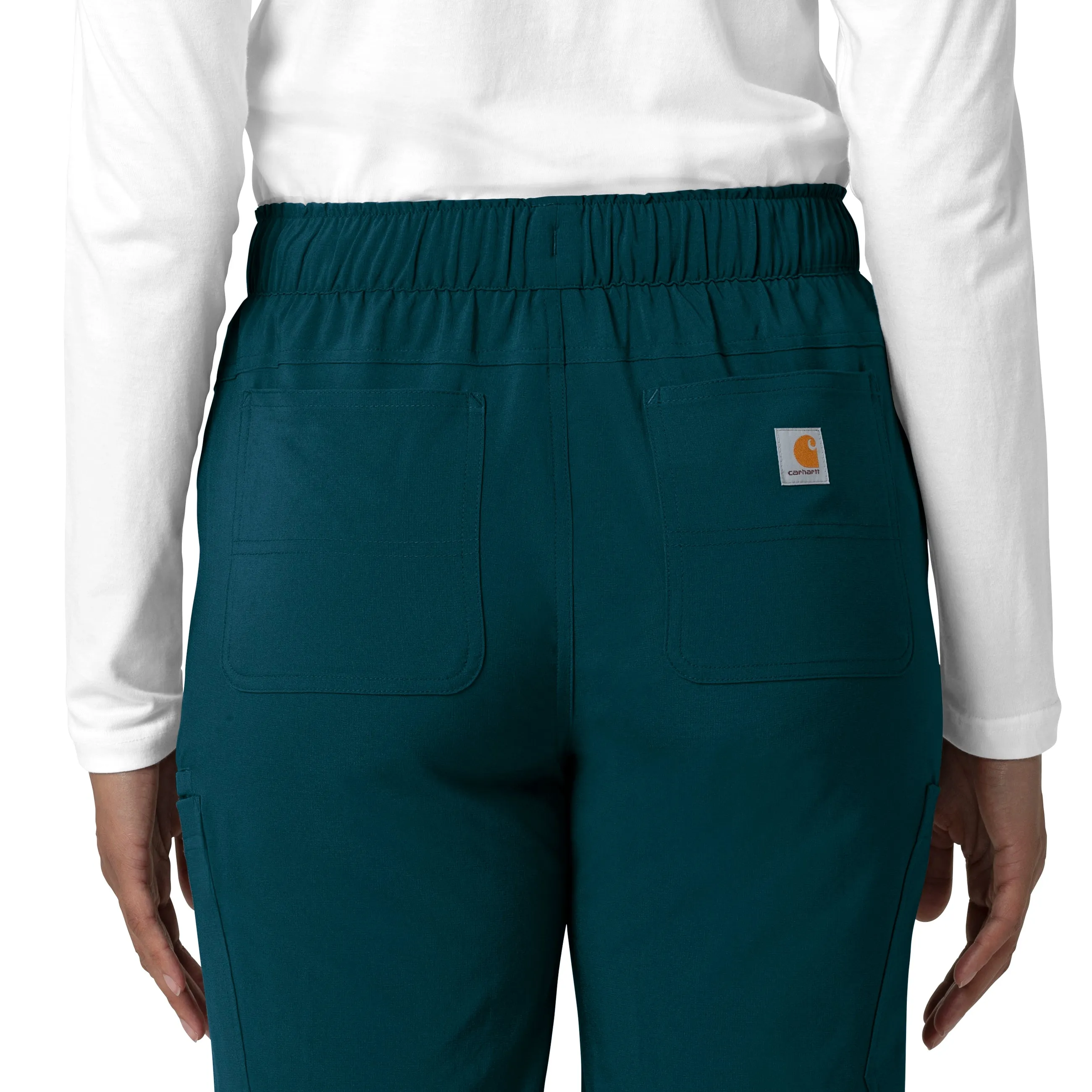 Force Cross-Flex C53210 Straight Leg Cargo Scrub Pants Caribbean