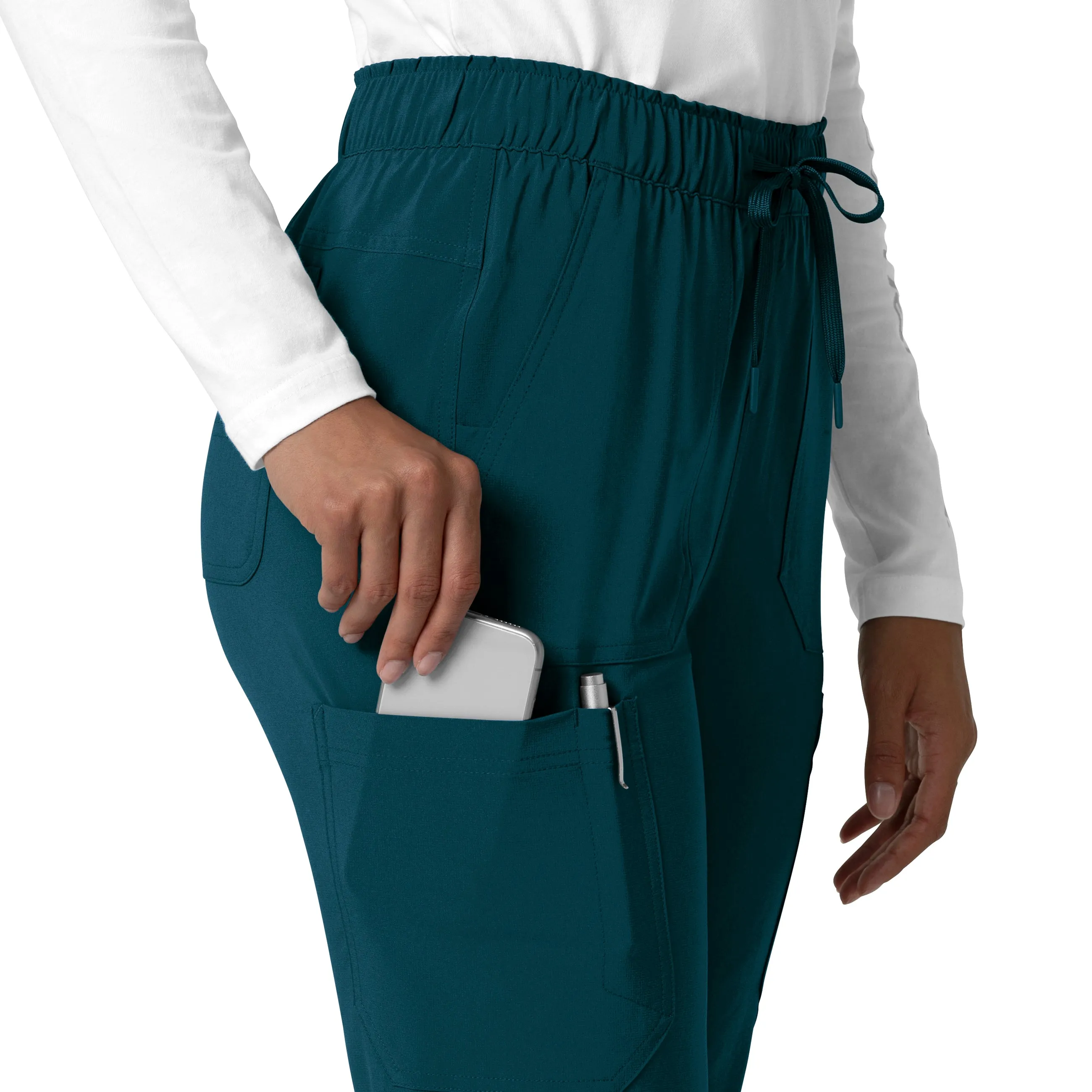 Force Cross-Flex C53210 Straight Leg Cargo Scrub Pants Caribbean