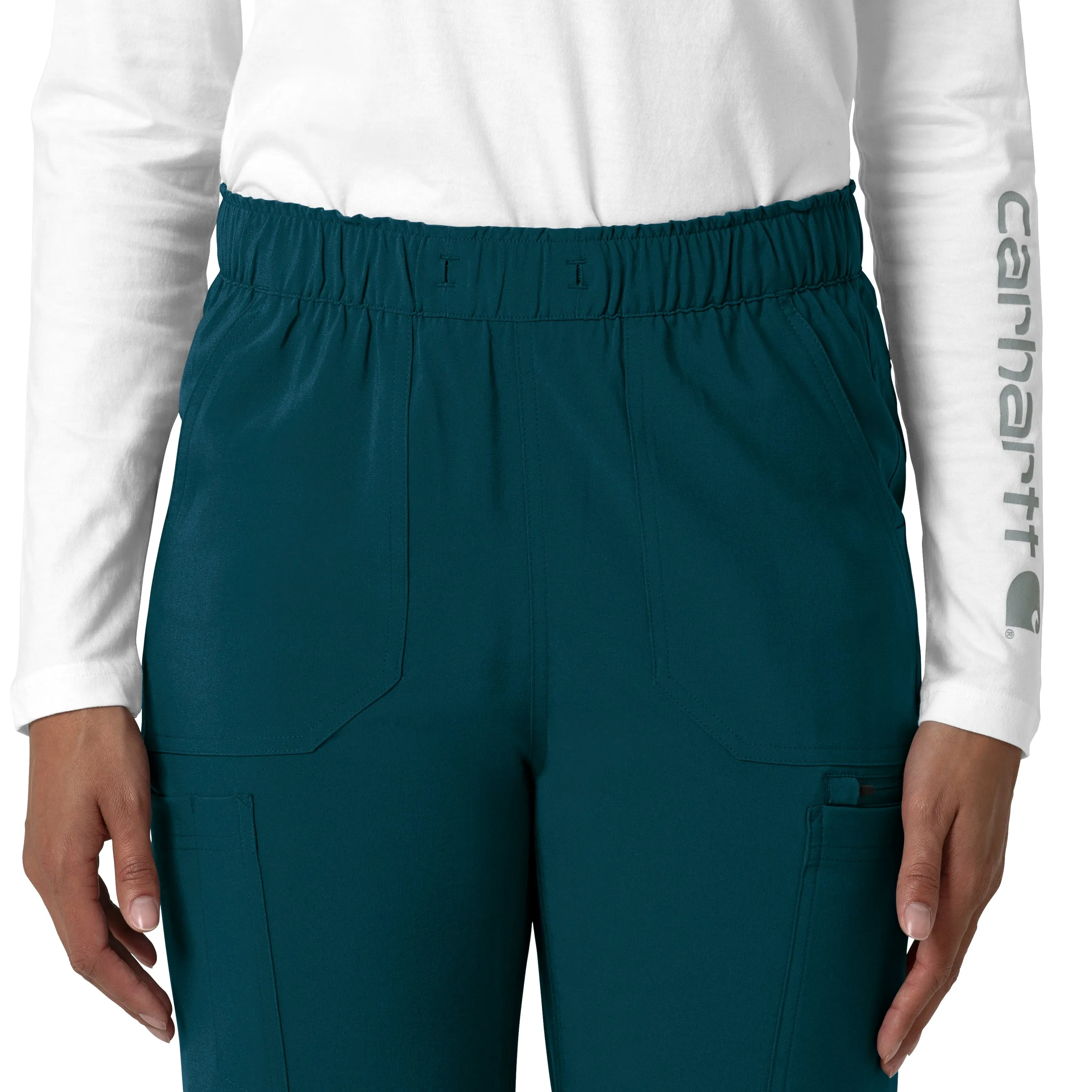 Force Cross-Flex C53210 Straight Leg Cargo Scrub Pants Caribbean