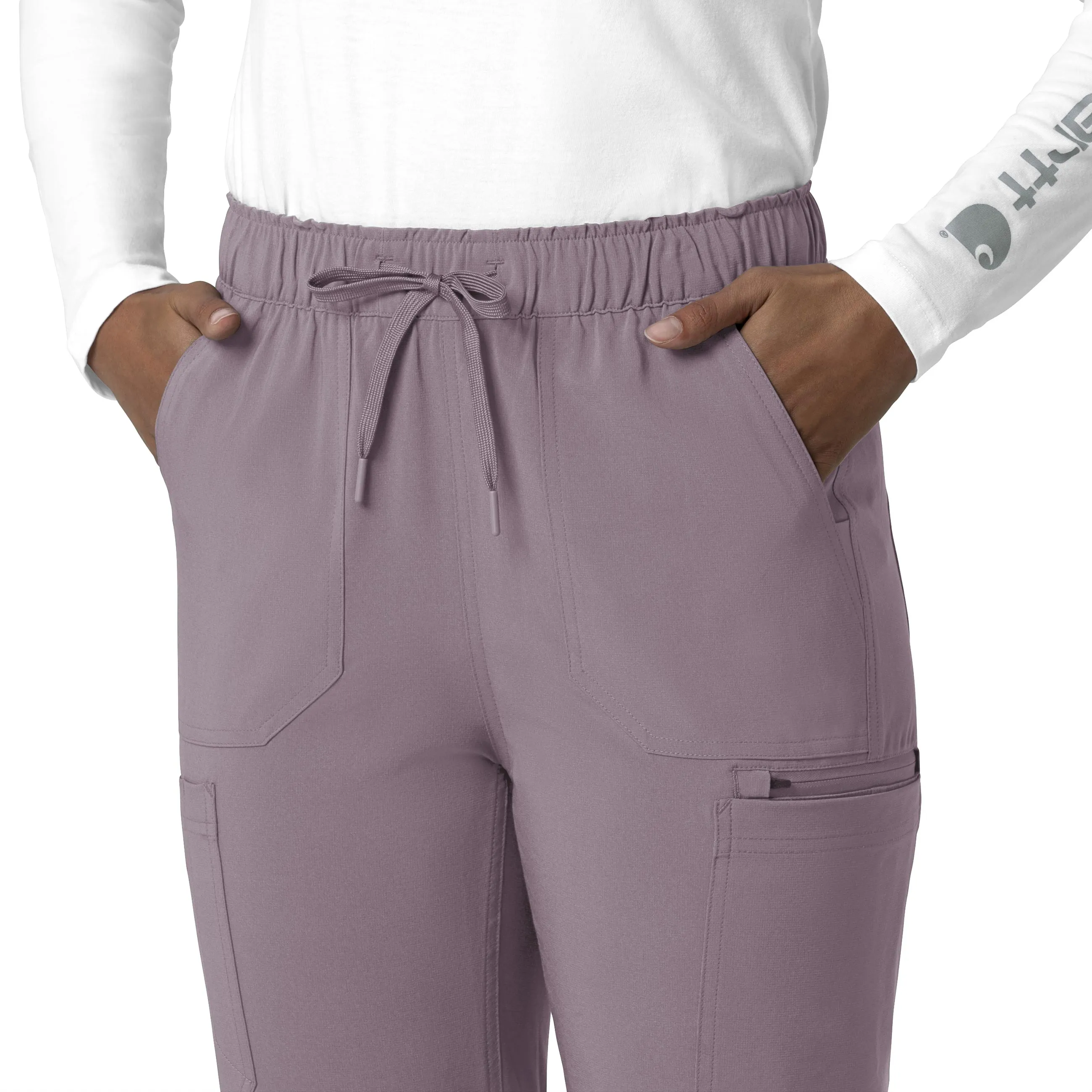 Force Cross-Flex C53210 Straight Leg Cargo Scrub Pants Lavender Mist