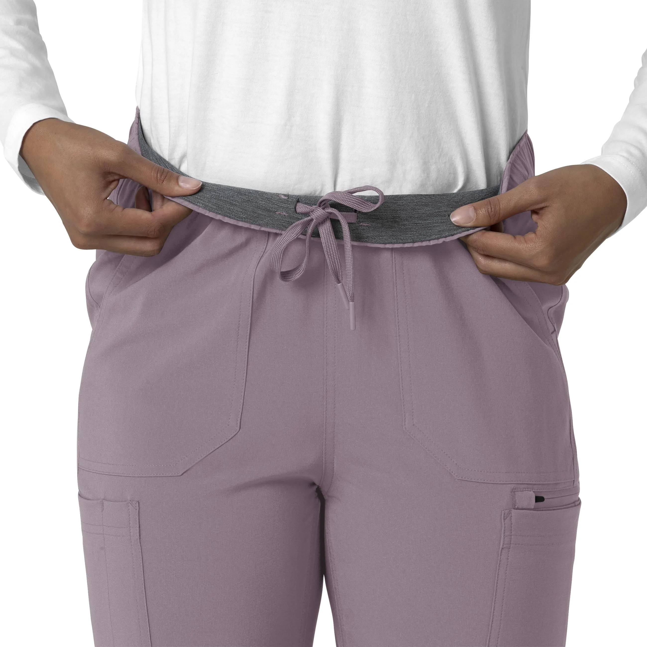 Force Cross-Flex C53210 Straight Leg Cargo Scrub Pants Lavender Mist