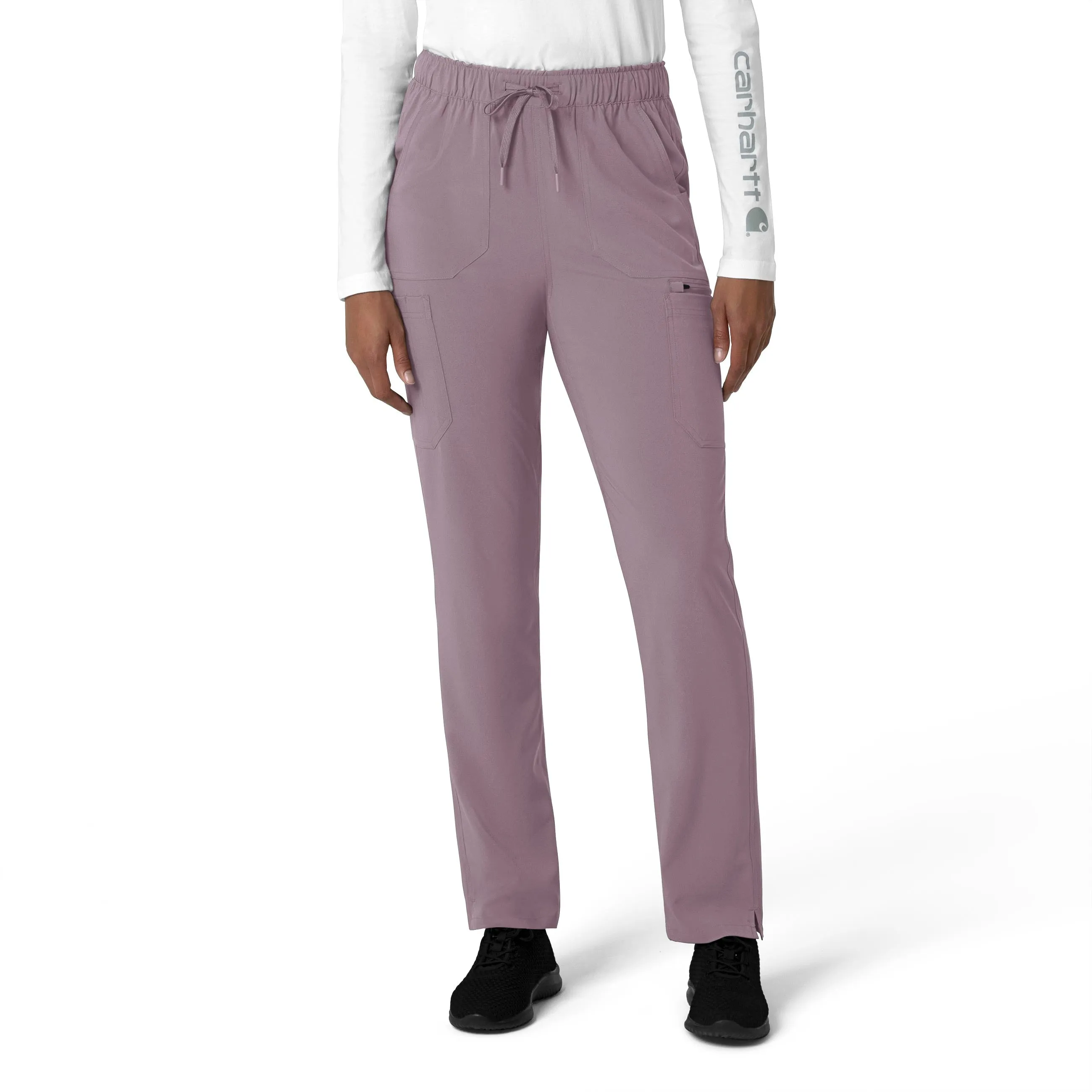 Force Cross-Flex C53210 Straight Leg Cargo Scrub Pants Lavender Mist