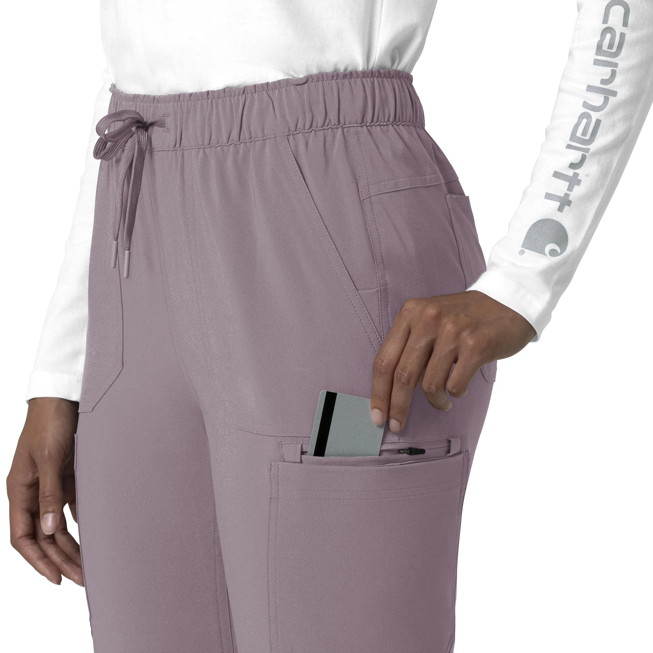 Force Cross-Flex C53210 Straight Leg Cargo Scrub Pants Lavender Mist