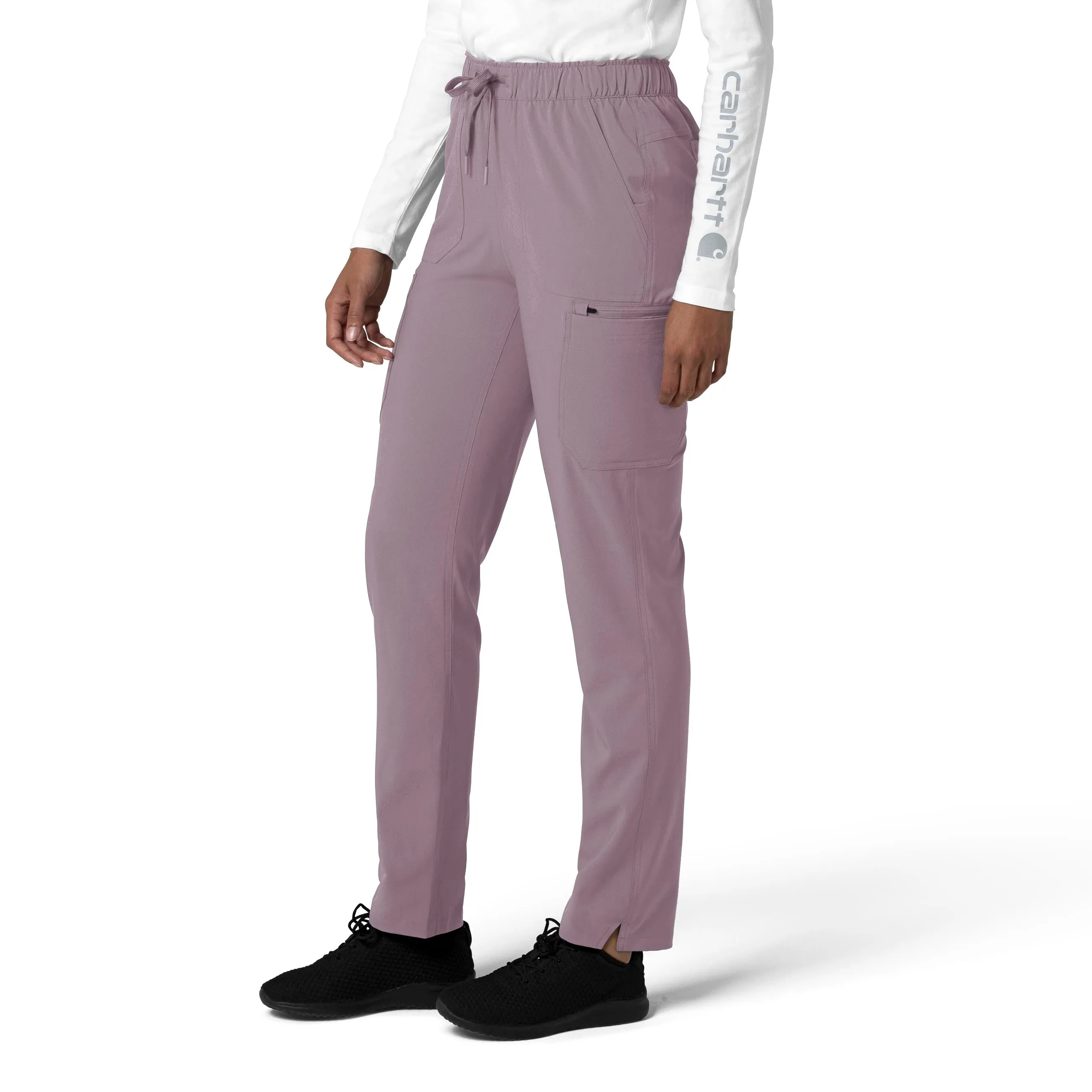 Force Cross-Flex C53210 Straight Leg Cargo Scrub Pants Lavender Mist