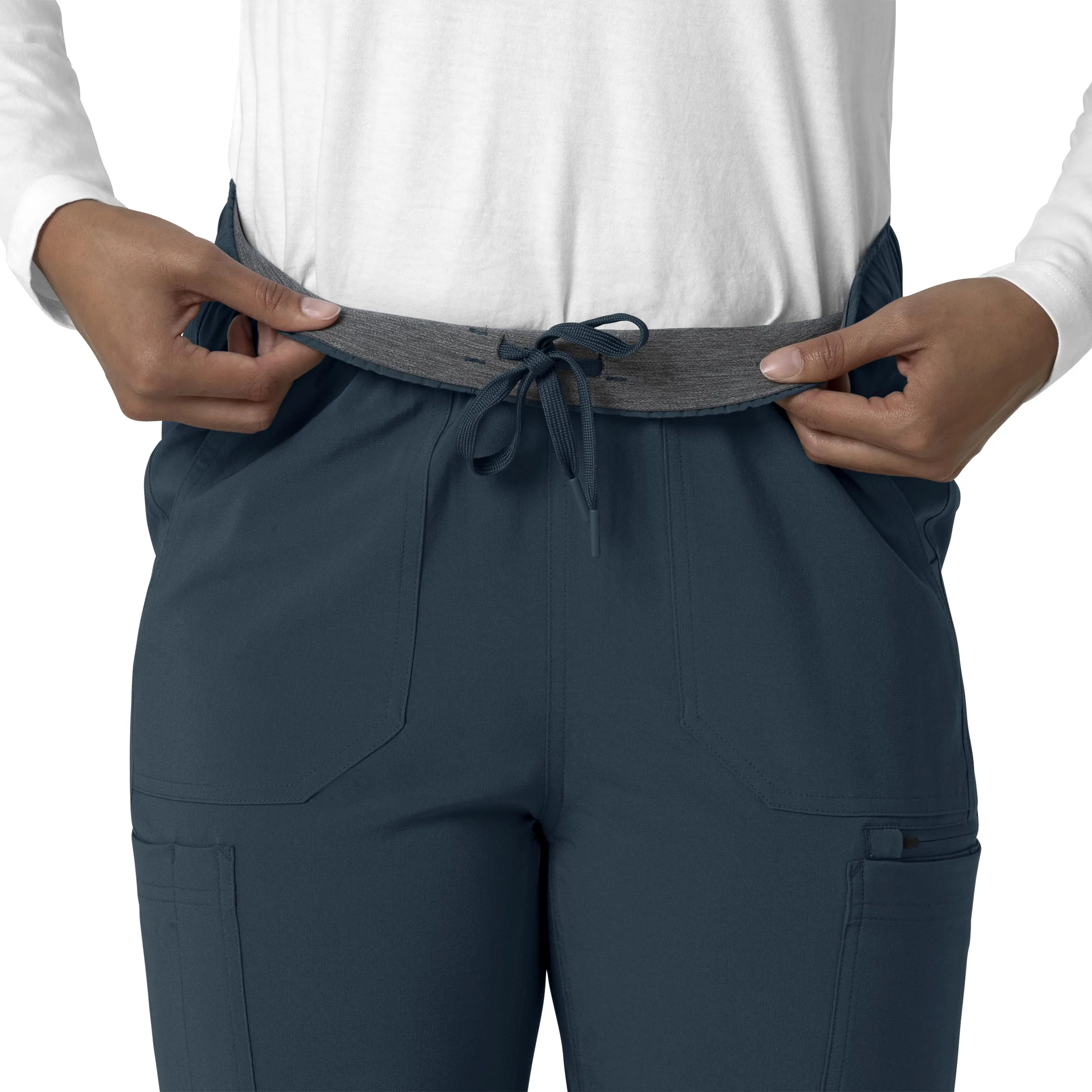 Force Cross-Flex C53210 Straight Leg Cargo Scrub Pants Navy