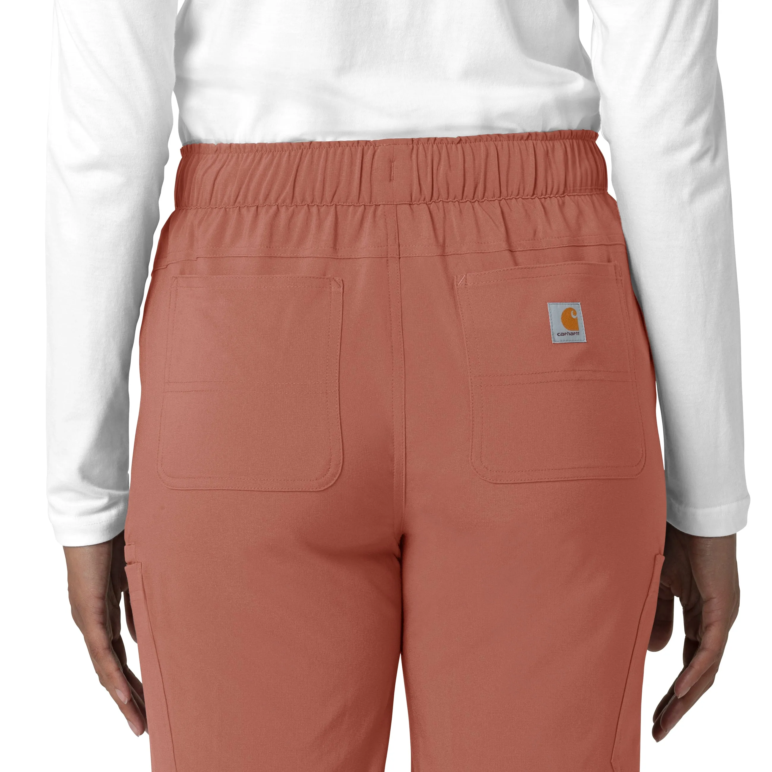 Force Cross-Flex C53210 Straight Leg Cargo Scrub Pants Wildrose