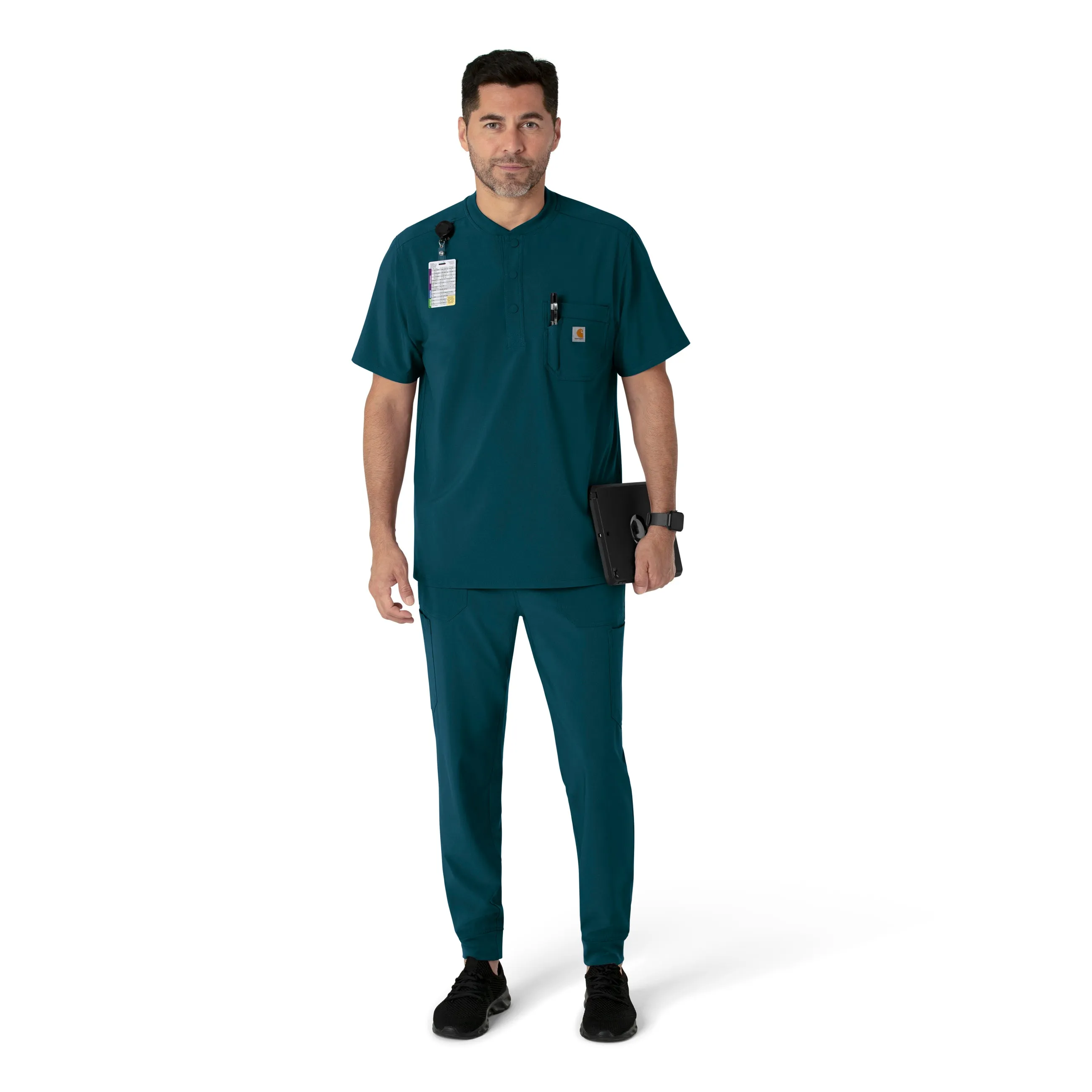 Force Cross-Flex C56310 Men's Jogger Scrub Pants Caribbean