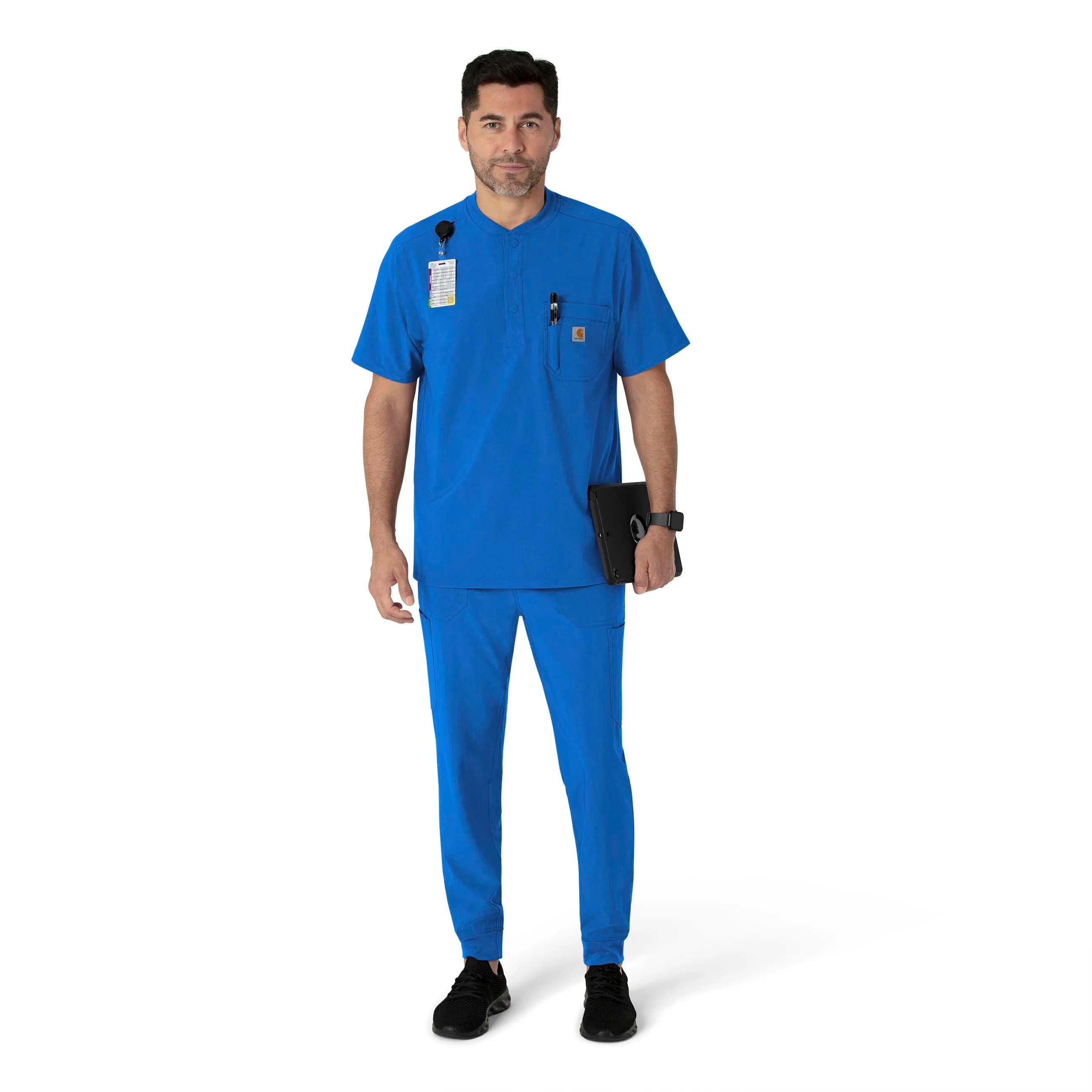 Force Cross-Flex C56310 Men's Jogger Scrub Pants Royal