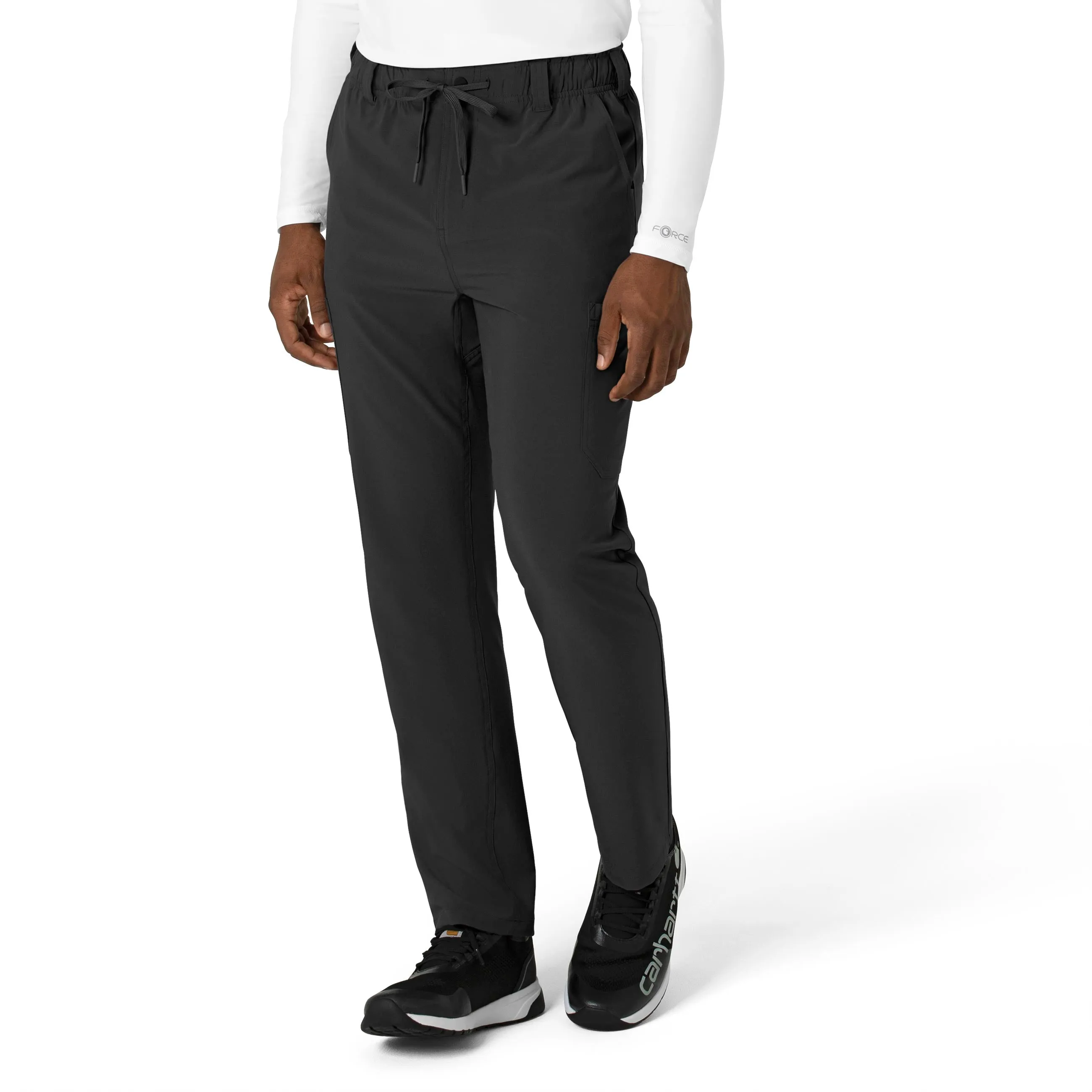 Force Cross-Flex C56410 Men's Straight Leg Scrub Pants Black