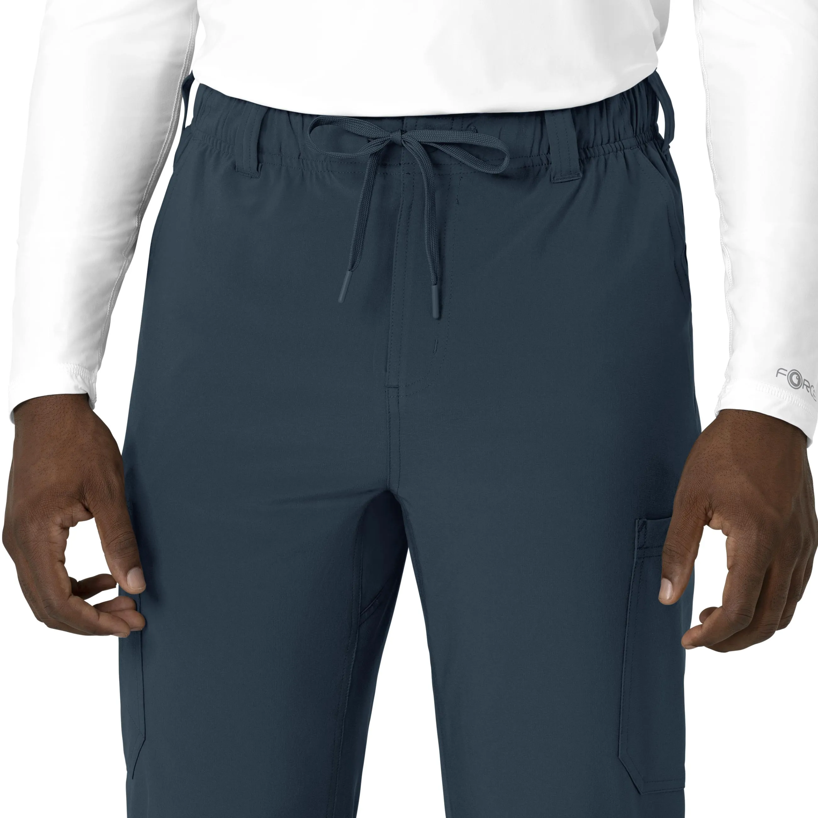 Force Cross-Flex C56410 Men's Straight Leg Scrub Pants Navy