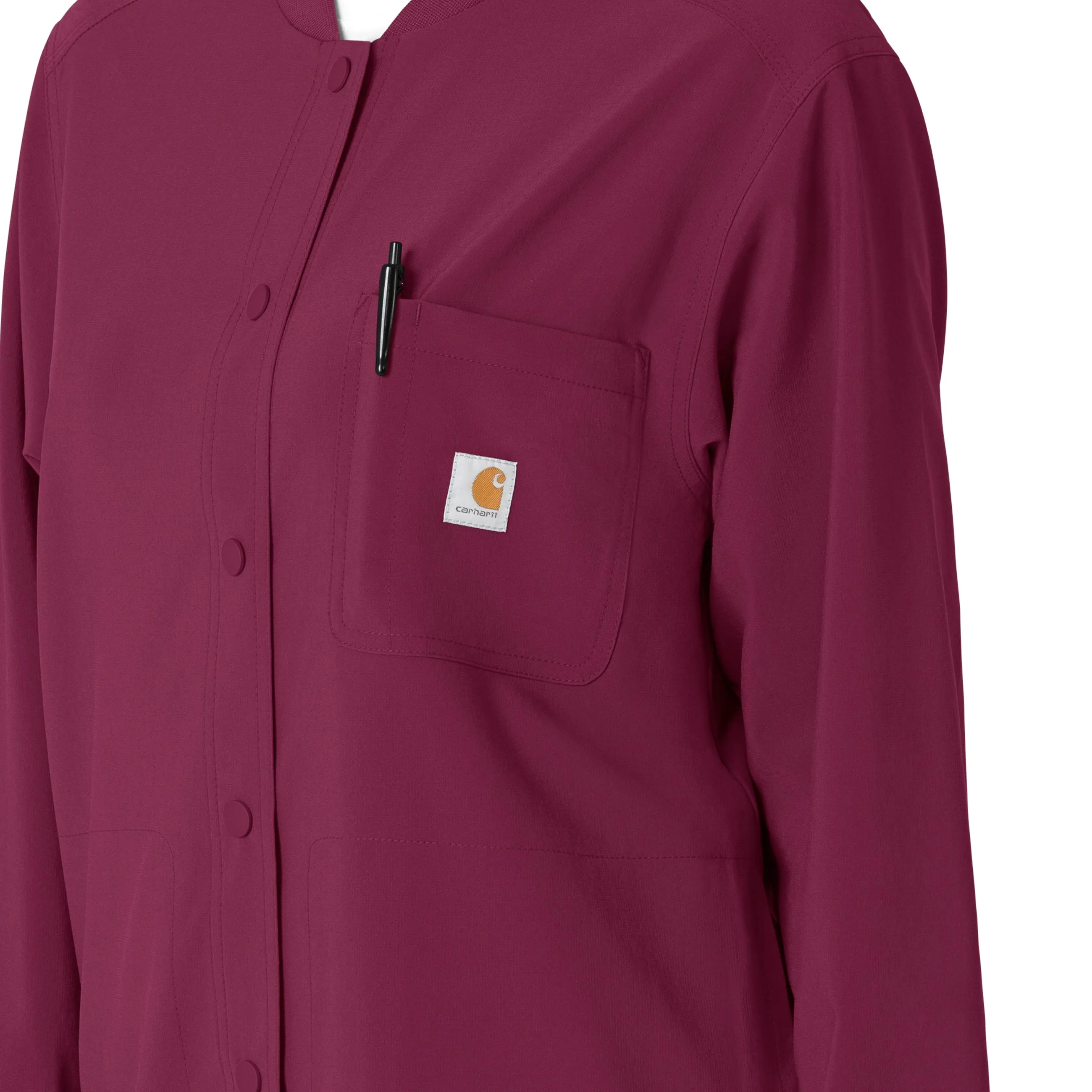 Force Cross-Flex C82210 Shirt Jacket Wine