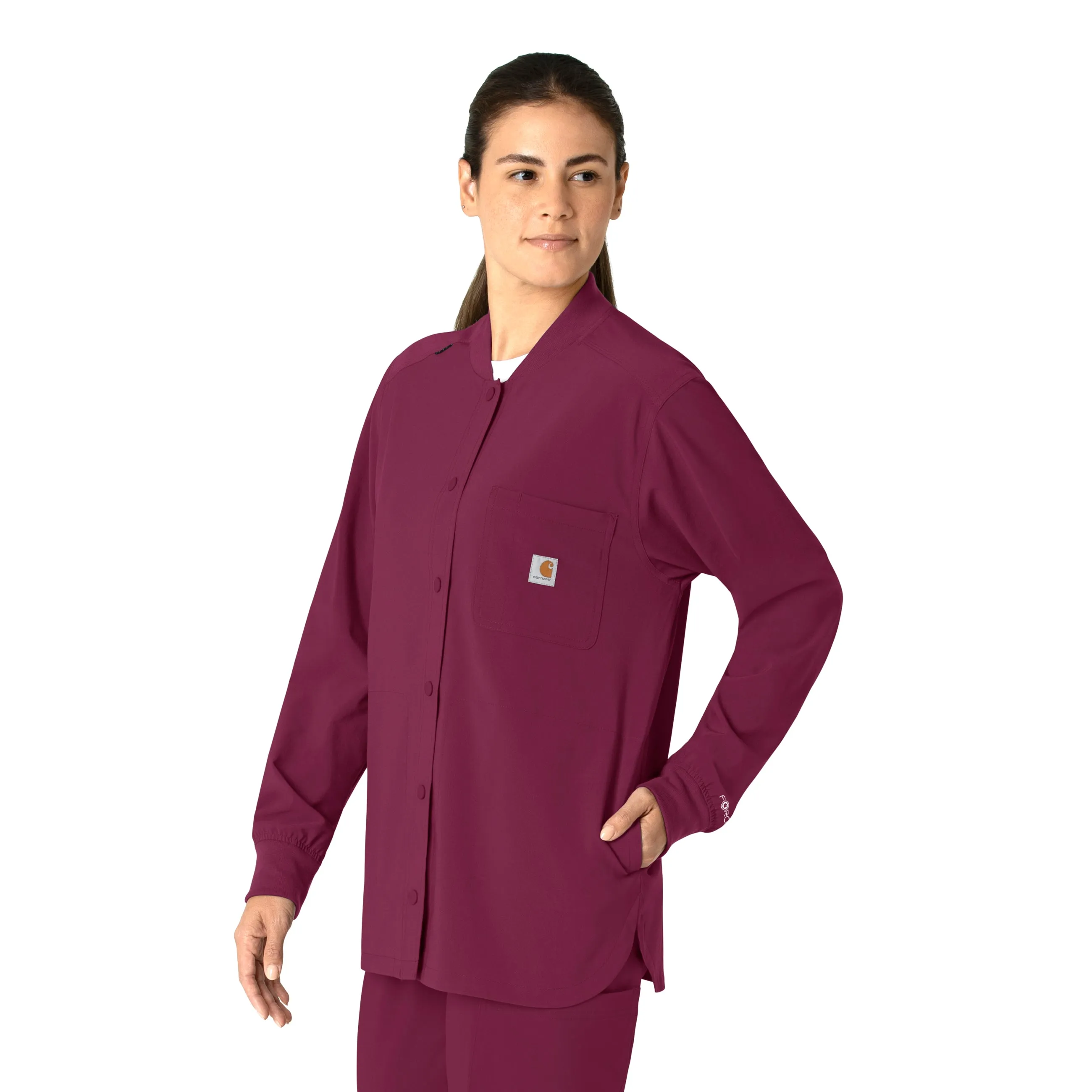 Force Cross-Flex C82210 Shirt Jacket Wine