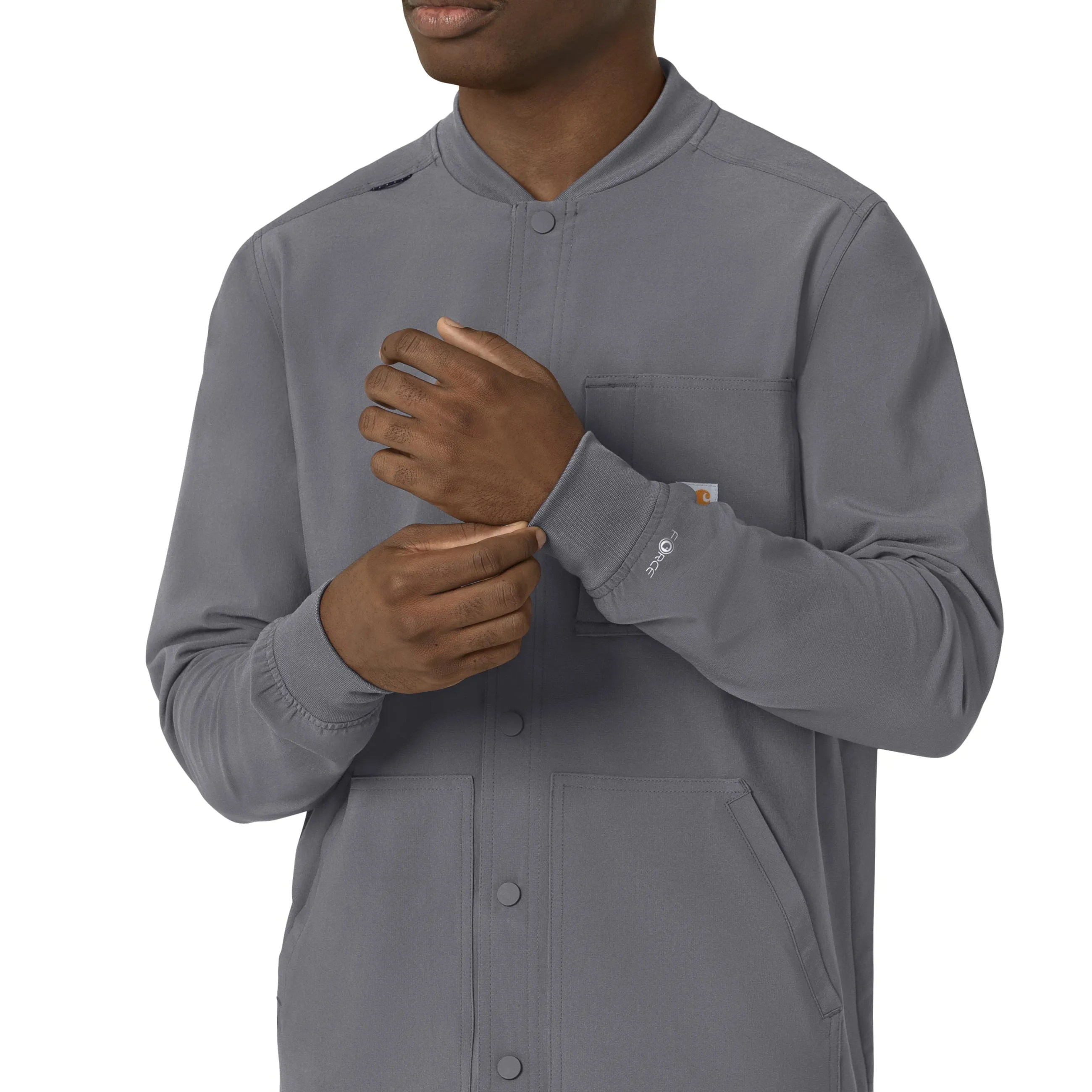 Force Cross-Flex C86210 Men's Shirt Jacket Pewter