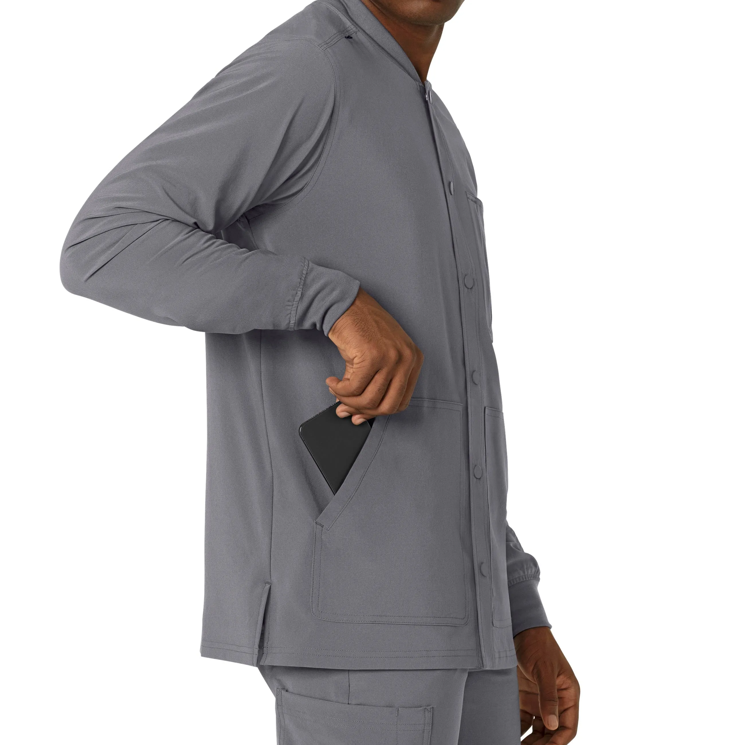 Force Cross-Flex C86210 Men's Shirt Jacket Pewter