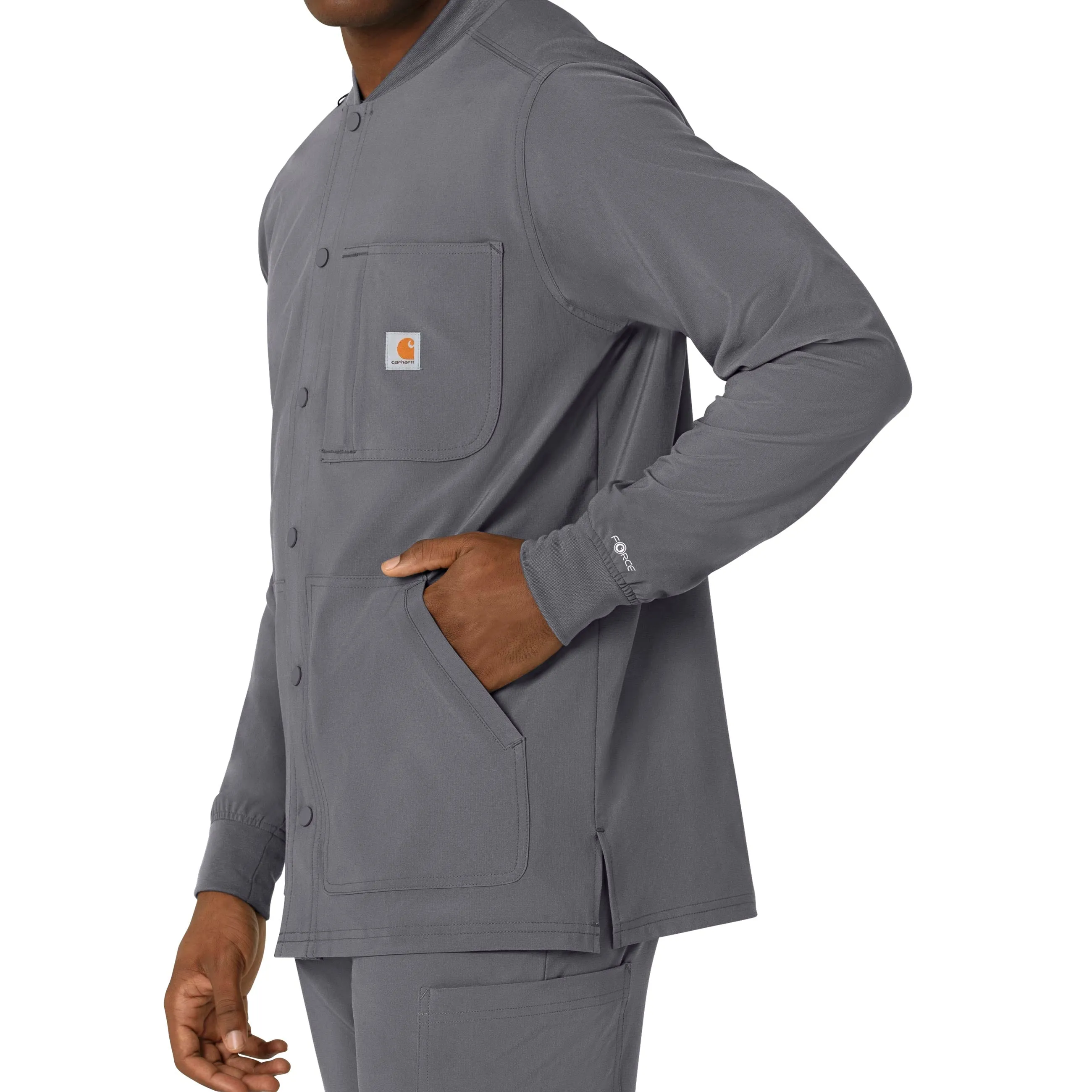 Force Cross-Flex C86210 Men's Shirt Jacket Pewter