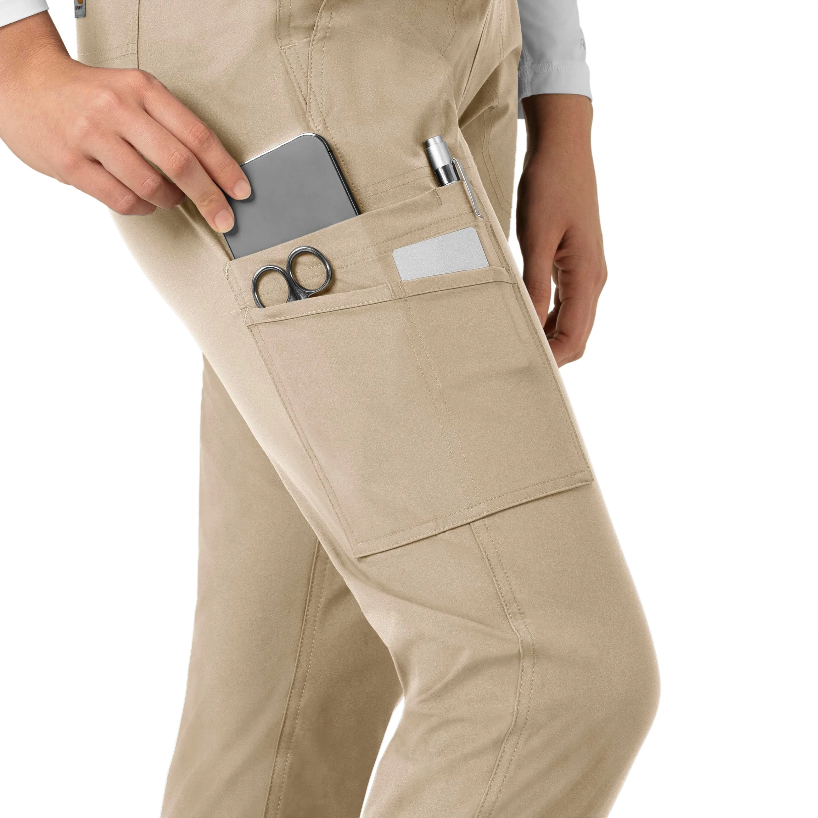 Force Essentials C51113 Jogger Scrub Pants Khaki
