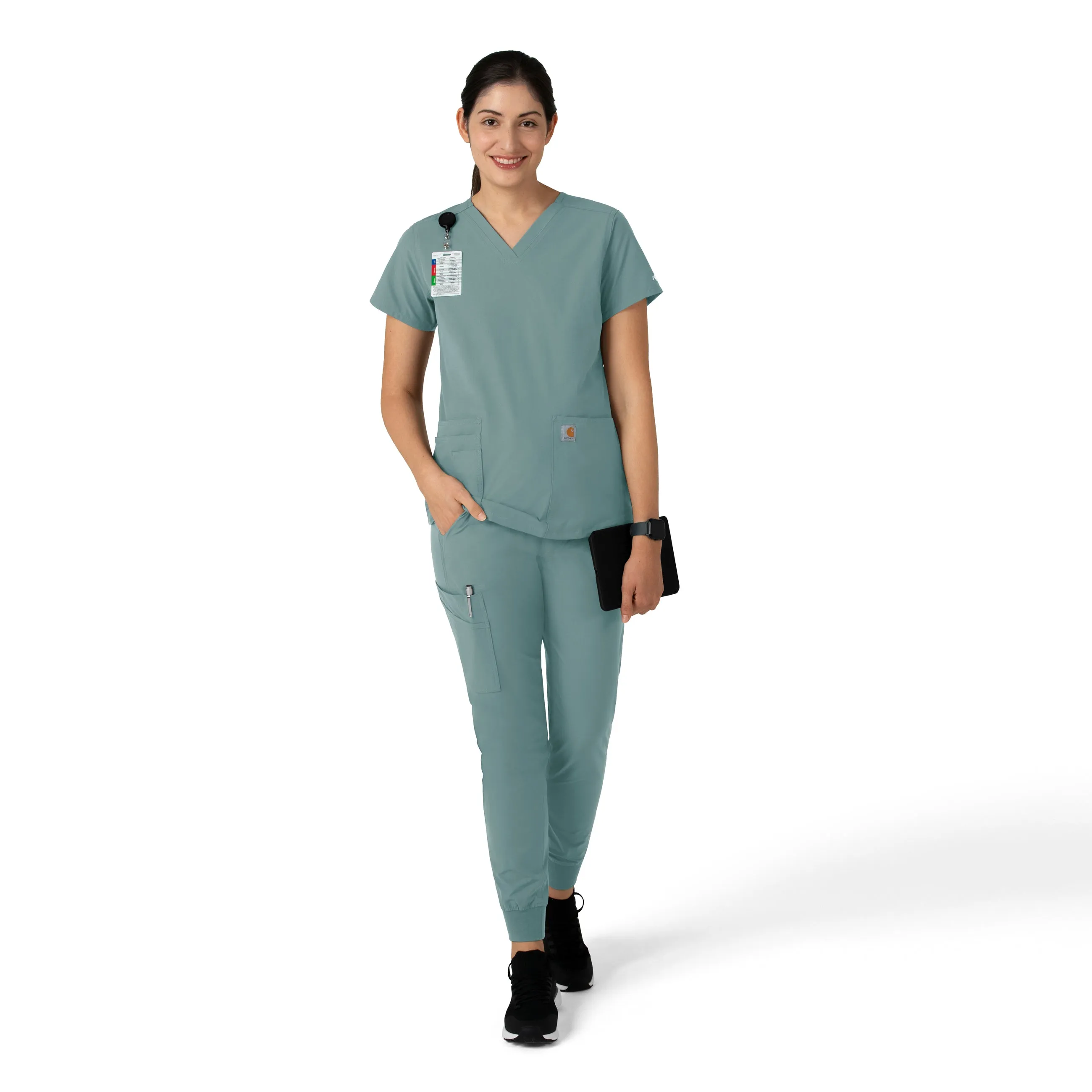 Force Essentials C51113 Jogger Scrub Pants Summer Blue