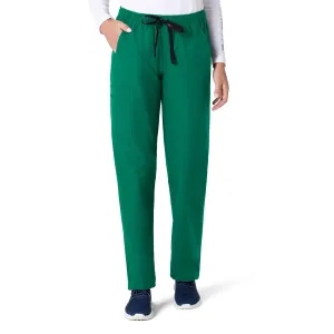 Force Essentials C55013 Unisex Elastic Waist Cargo Scrub Pants Hunter