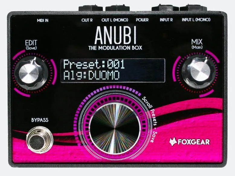 Foxgear ANUBI MODULATION BOX (16 Algorithms 128 Presets)