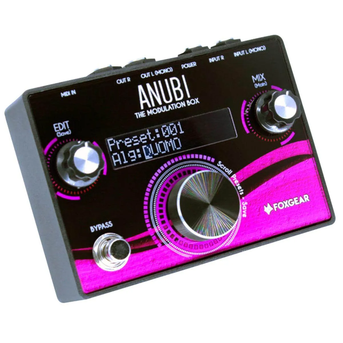 Foxgear ANUBI MODULATION BOX (16 Algorithms 128 Presets)