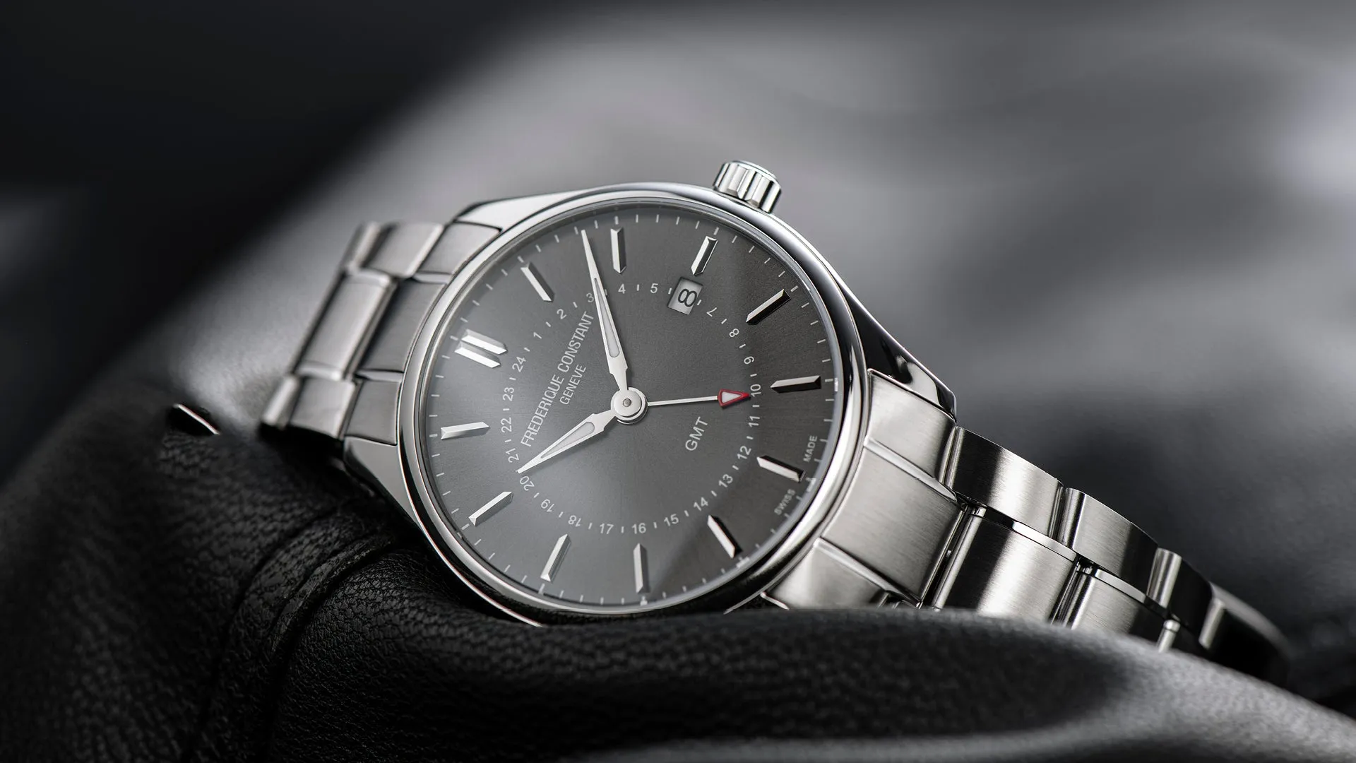 Frédérique Constant - Classics Quartz GMT (FC-252DGS5B6B)