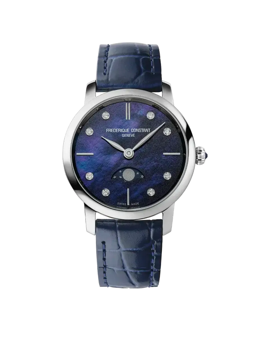 Frédérique Constant - Classics Slimeline Ladies Moonphase Quartz (FC-206MPND1S6)