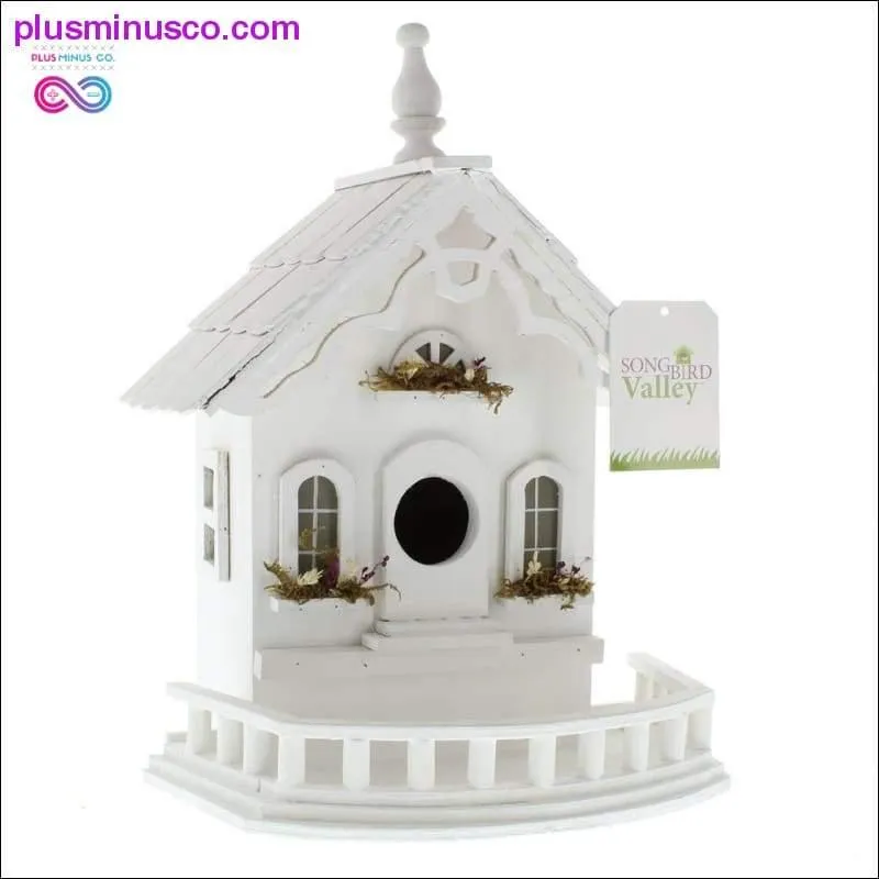 Freestanding Victorian Birdhouse ll PlusMinusco.com
