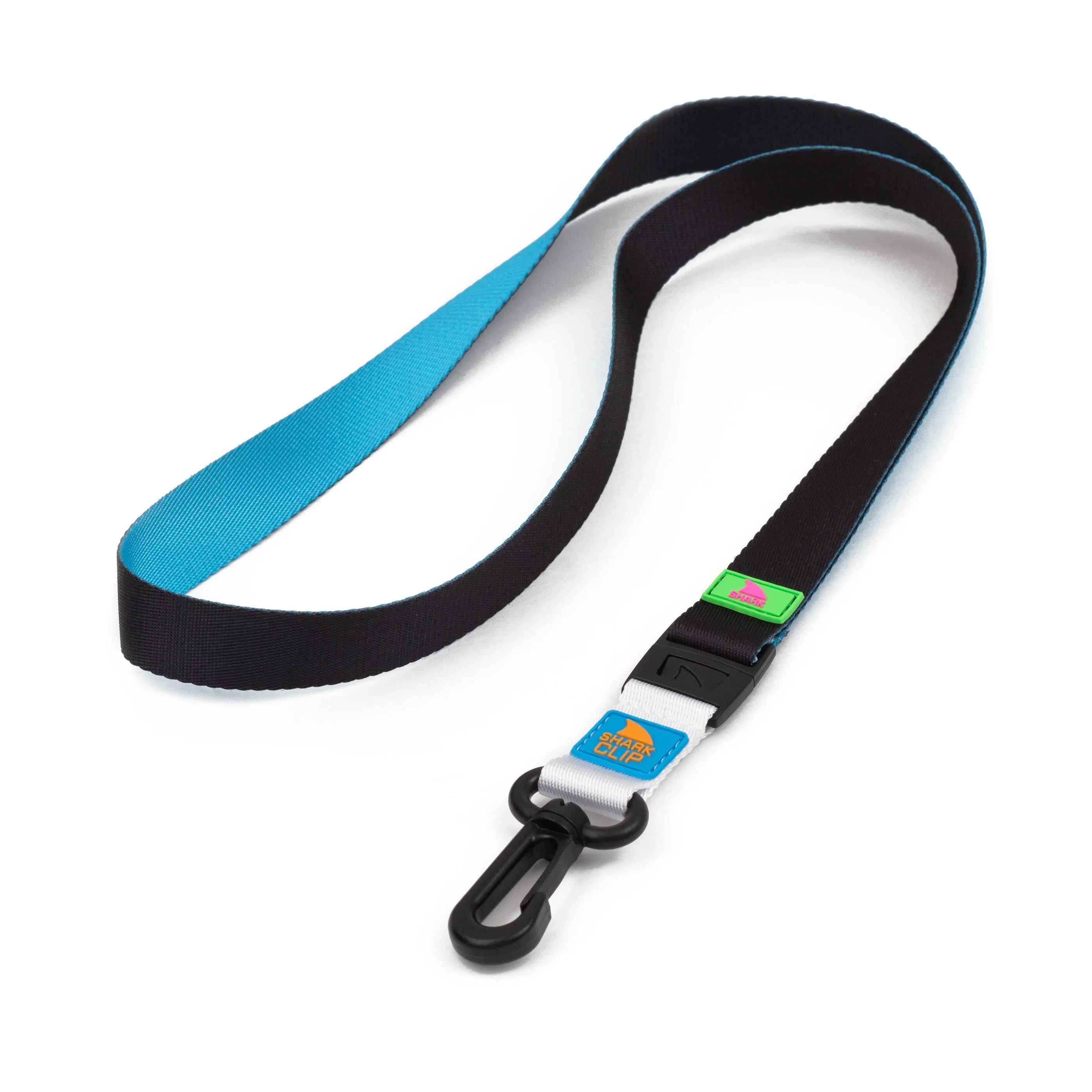 Freestyle Lanyard & Key Chain - Black Neon