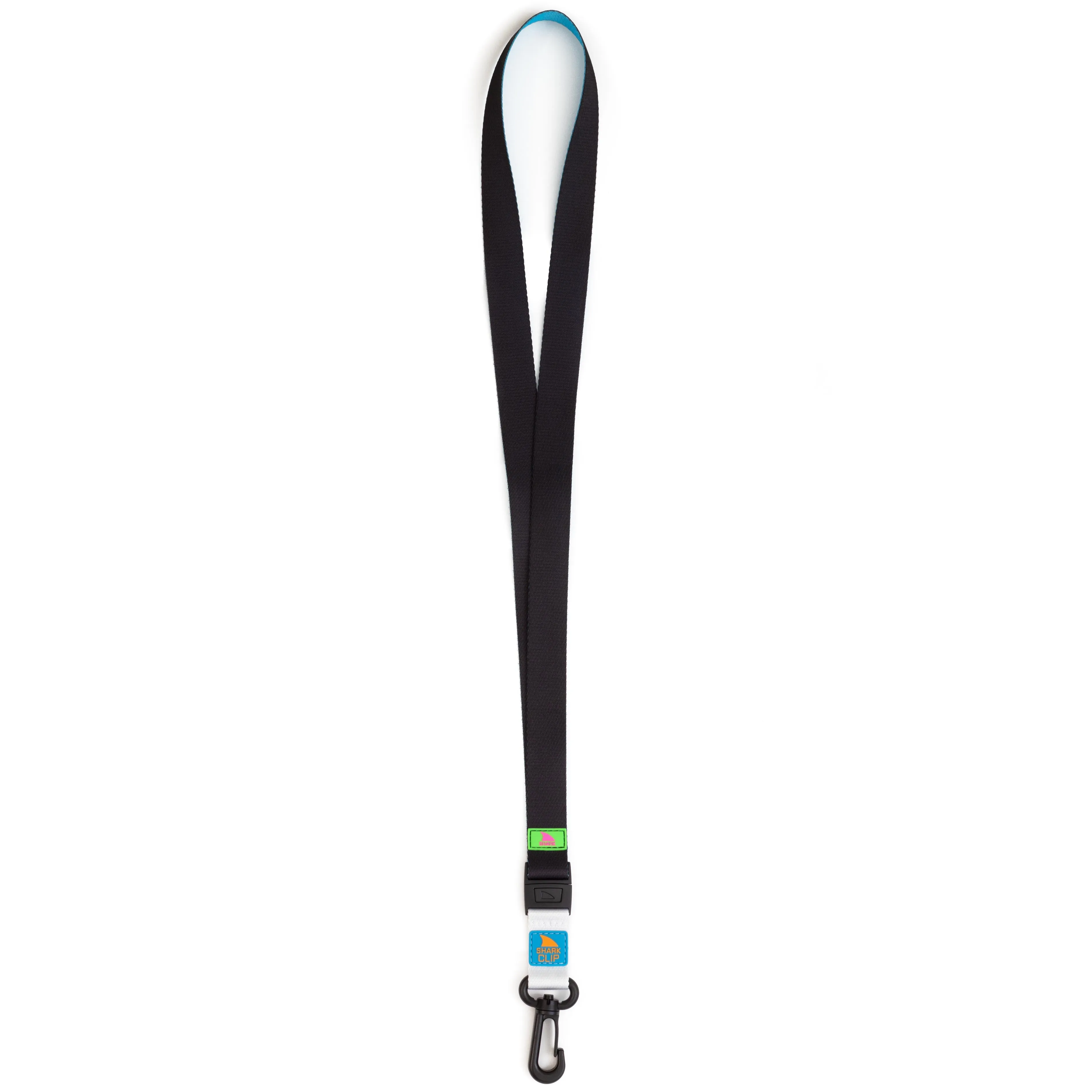Freestyle Lanyard & Key Chain - Black Neon