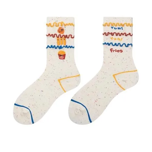 French Fries Socks