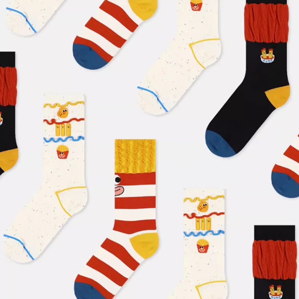 French Fries Socks
