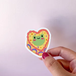 Froggy Cake Sticker
