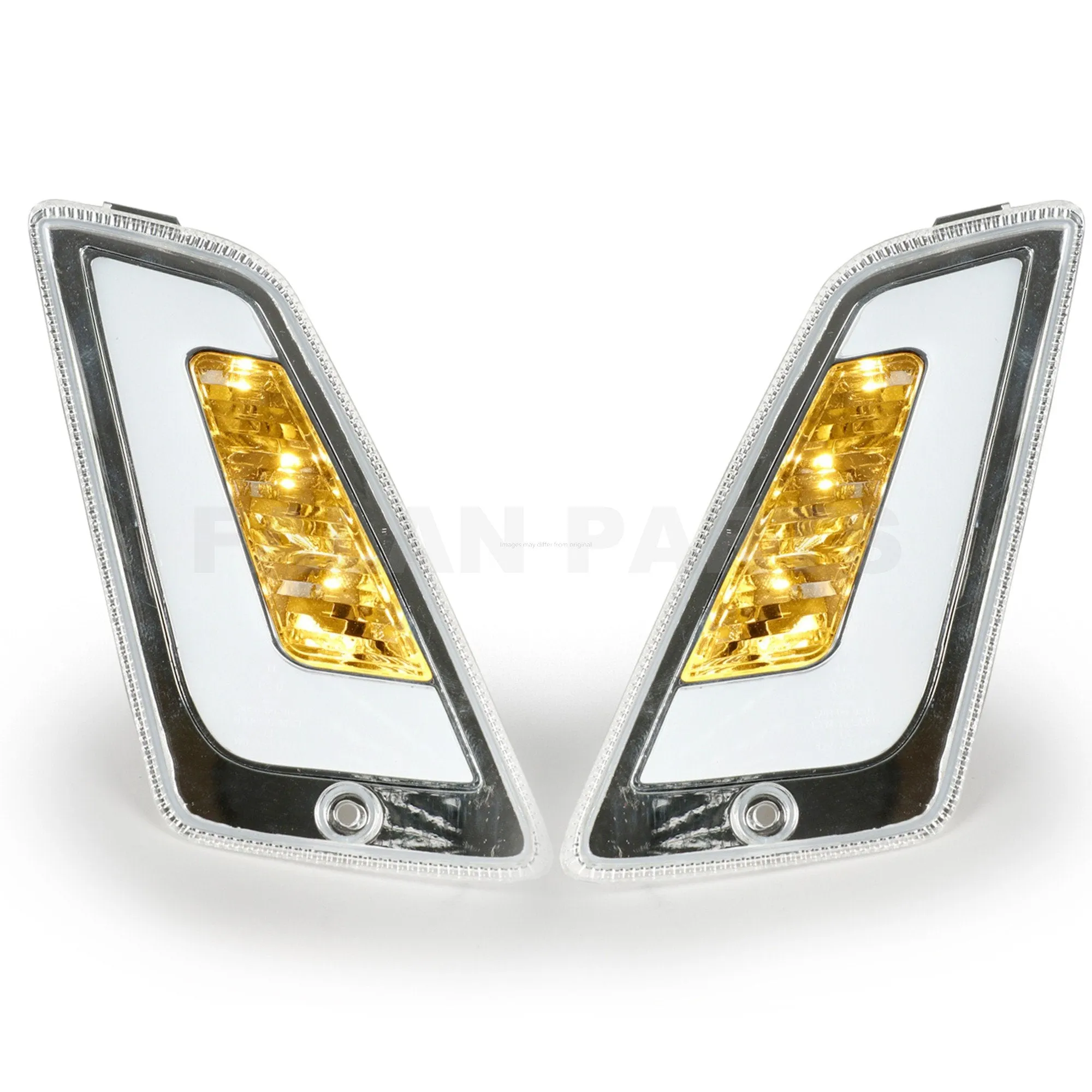 Front Turn Signals Indicator POWER1 Clear | Vespa GTS Models 125-300cc (`03 - 22')