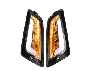 Front Turn Signals Indicator POWER1 EVO-2 | Vespa GTS Models 125-300cc (`14 - 22')