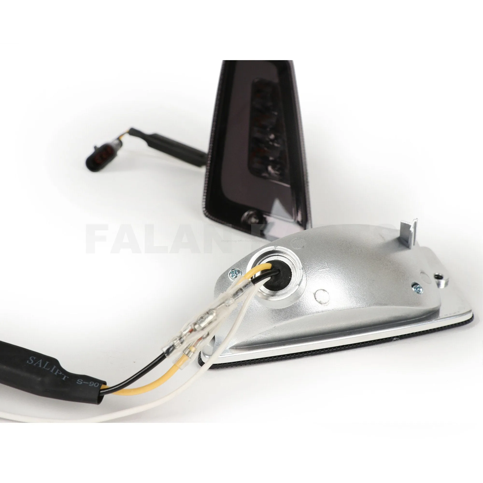 Front Turn Signals Indicator POWER1 Smoked | Vespa GTS Models 125-300cc (`03 - 22')