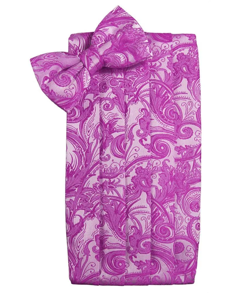 Fuchsia Tapestry Cummerbund