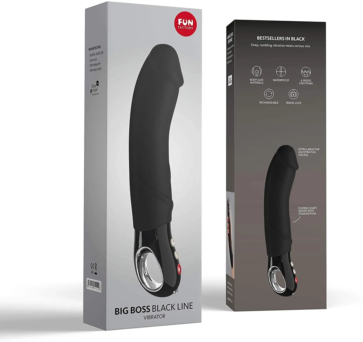 Fun Factory Big Boss Black Line Vibrator