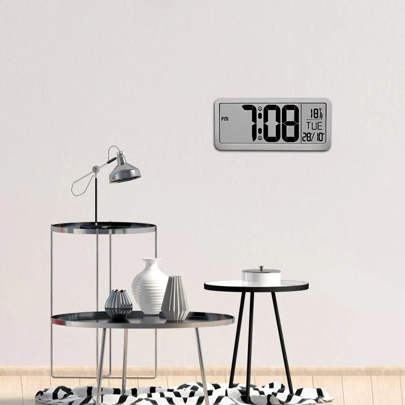 Furper modern digital multi-functional wall clock