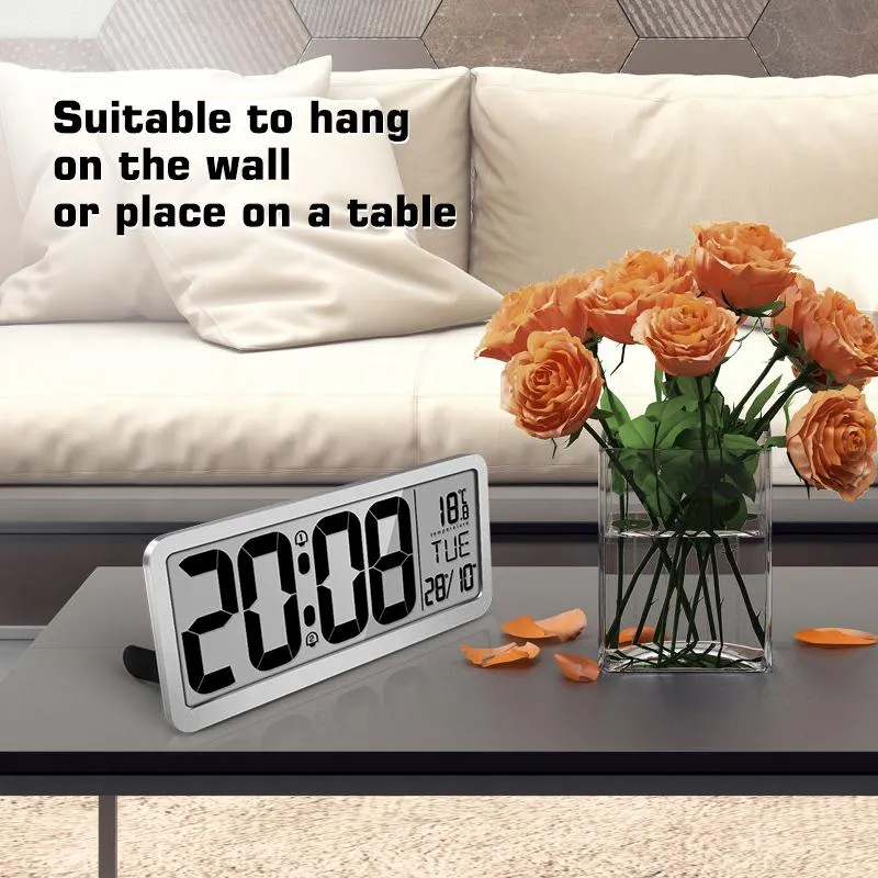 Furper modern digital multi-functional wall clock