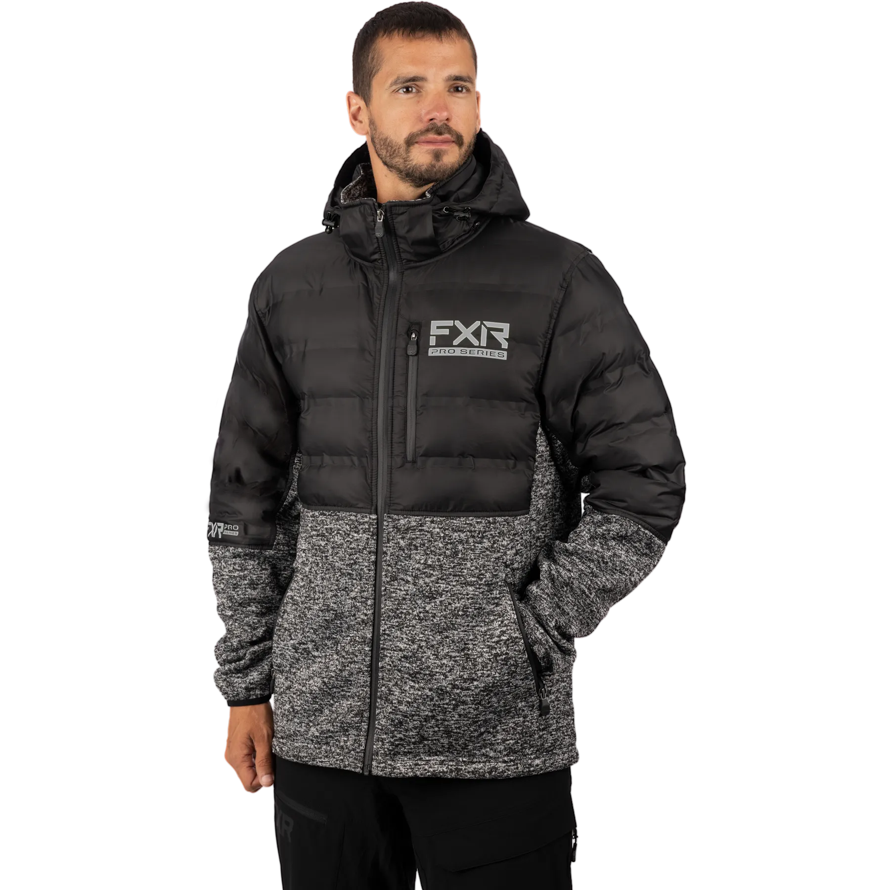FXR Excursion Lt Hybrid Quilted Hoodie