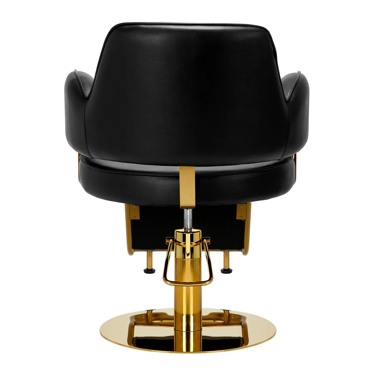 Gabbiano Hairdressing Chair Linz NQ Gold Black