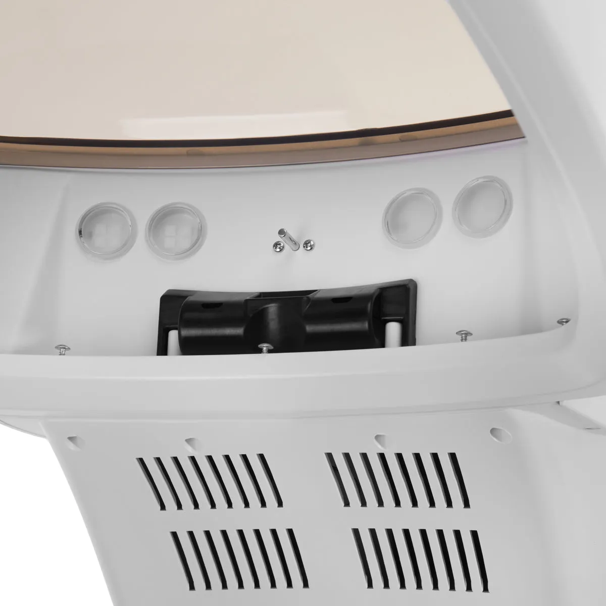 Gabbiano Standing Hairdressing Sauna 408D White with Active Ozone 700W