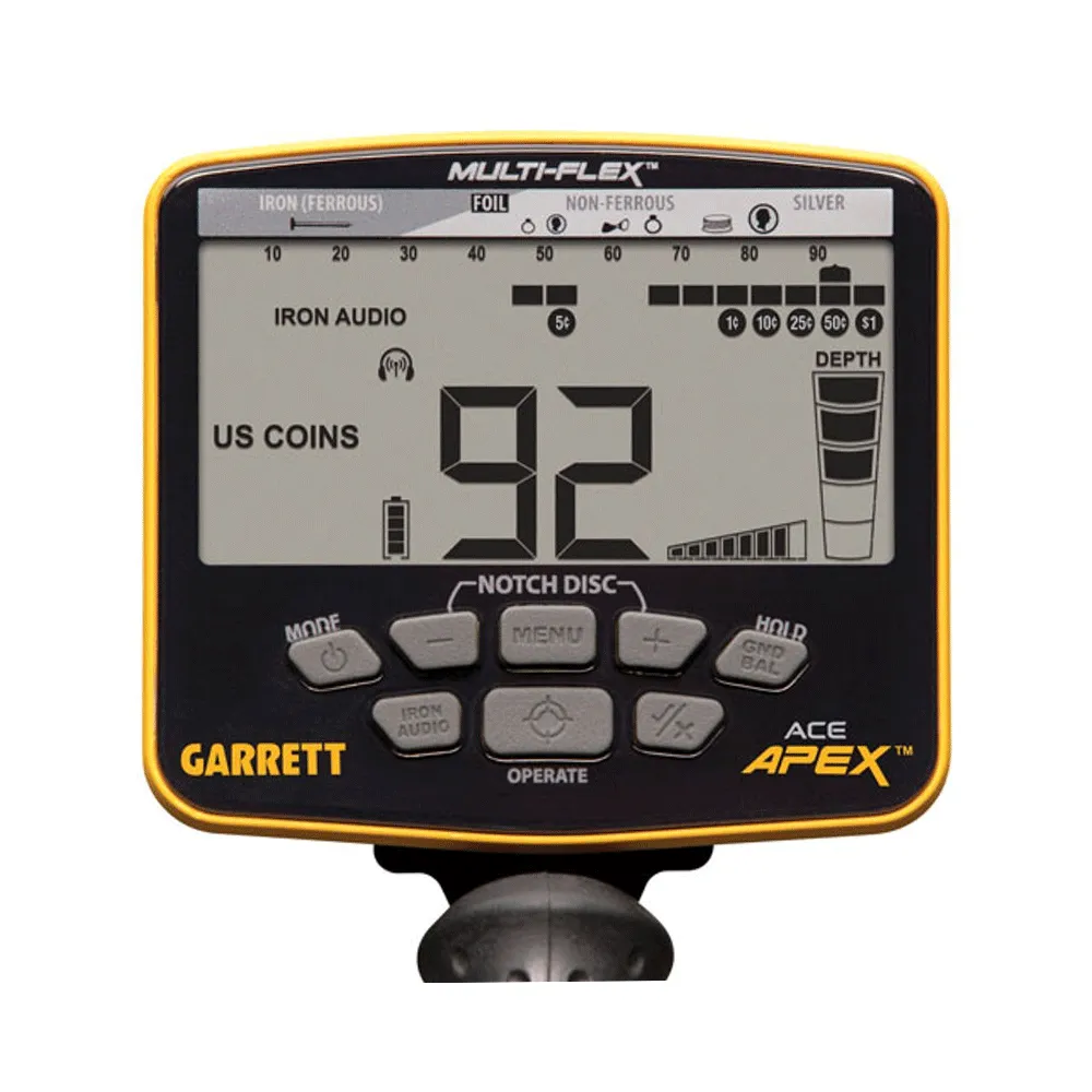 Garrett Ace APEX With Viper Coil   Free Garrett Z-Lynk Pro-Pointer AT