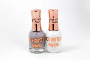 Gel & Lacquer Polish Set - 022 Purple Fig