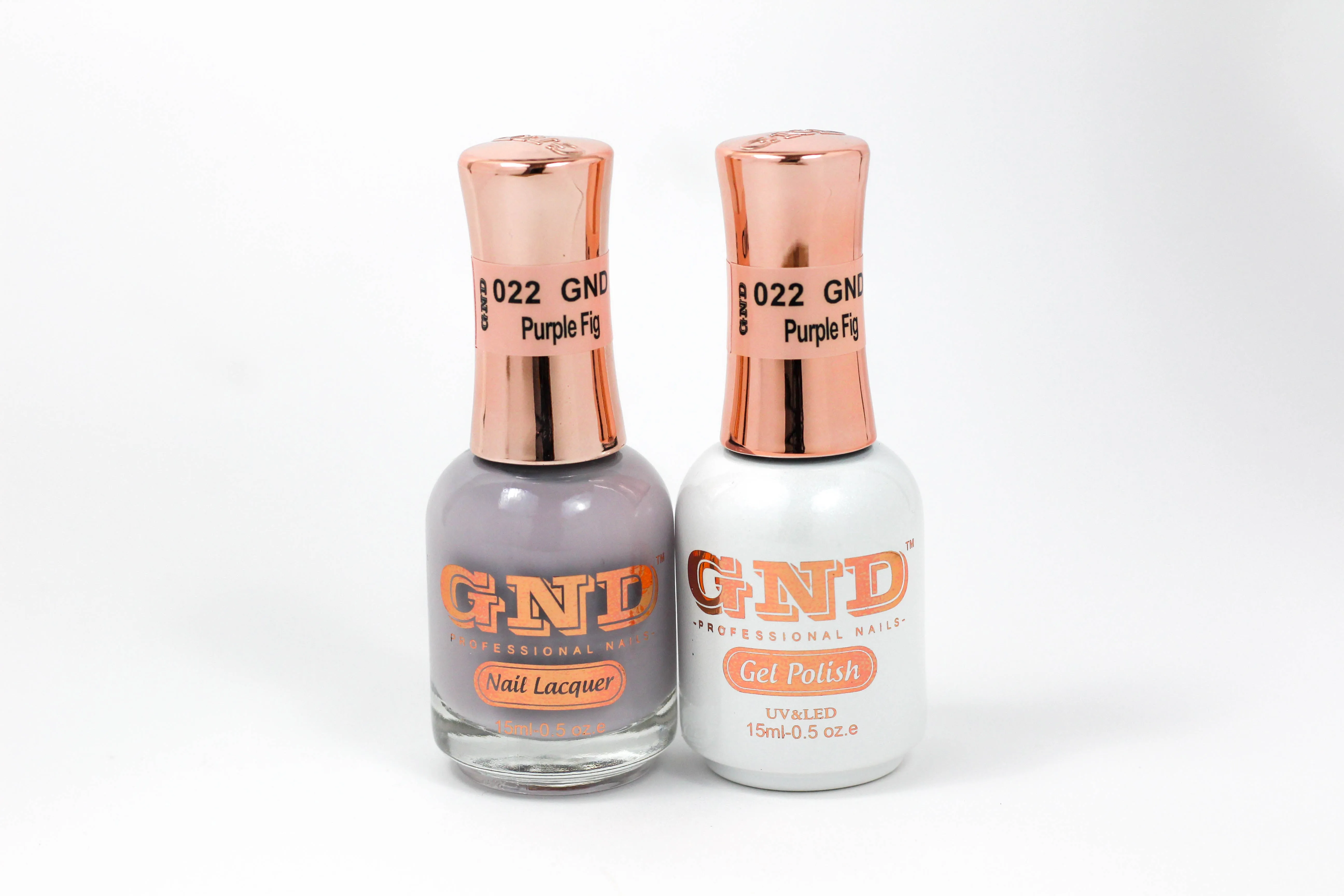 Gel & Lacquer Polish Set - 022 Purple Fig