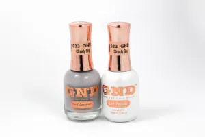 Gel & Lacquer Polish Set - 033 Cloudy Sky